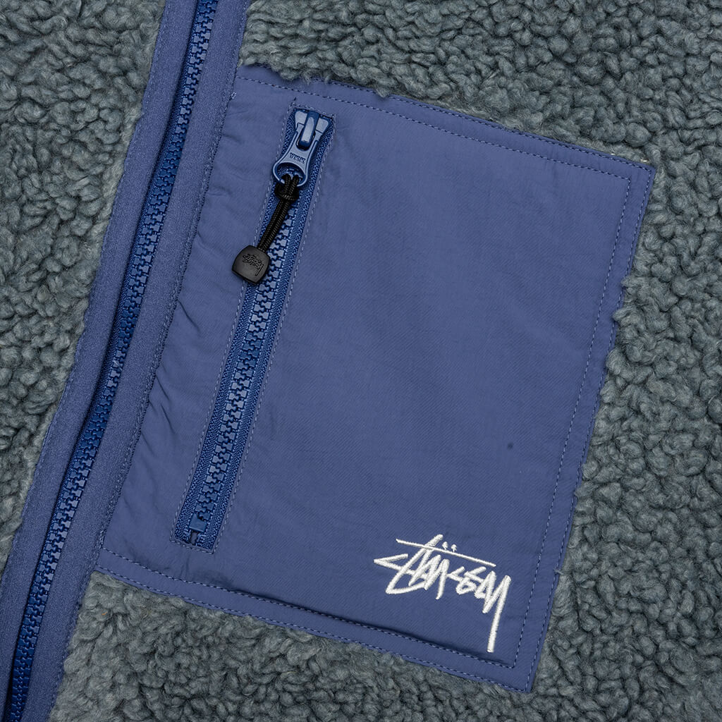 Оригінальна Sherpa Reversible Jacket Stussy – детальний вид