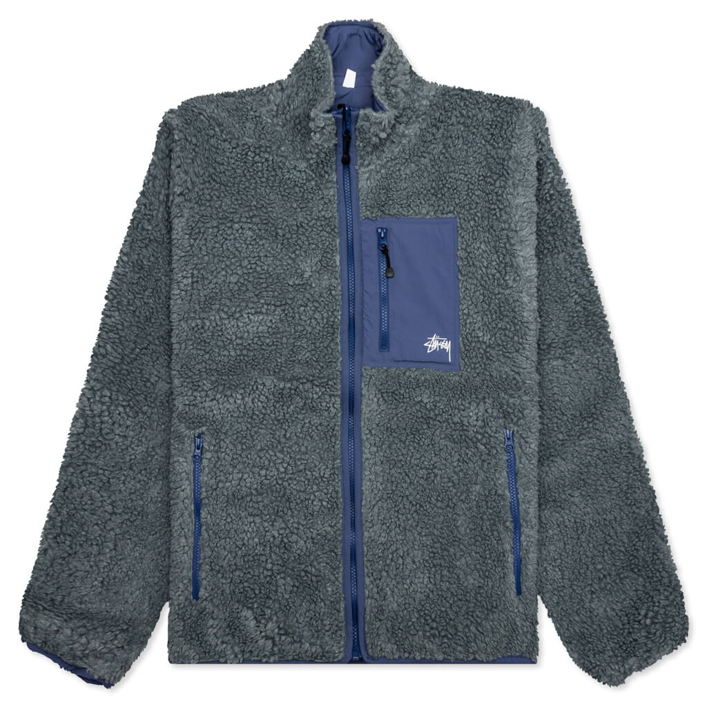 Оригінальна Sherpa Reversible Jacket Stussy – боковий вид