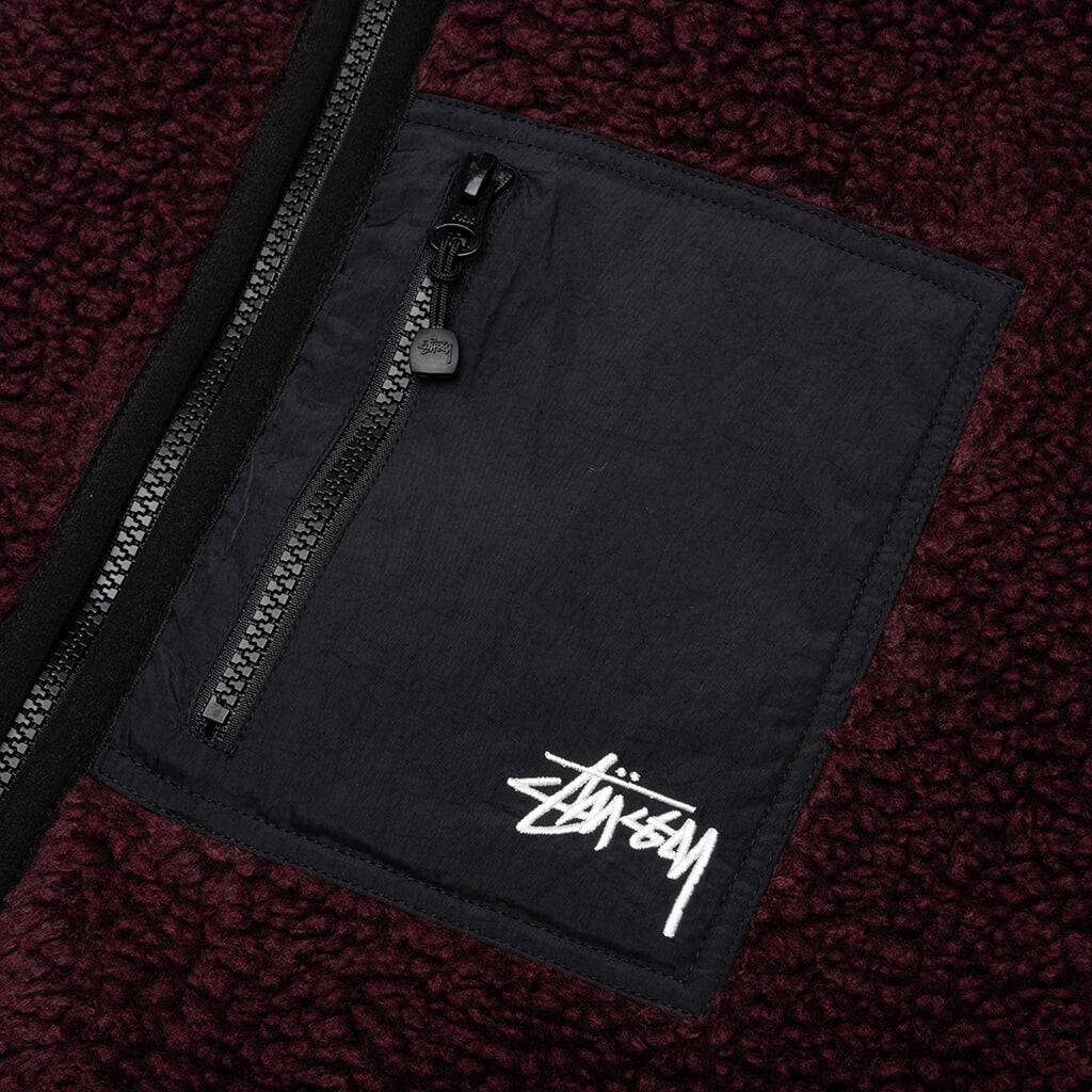Оригінальна Sherpa Reversible Jacket Stussy – детальний вид