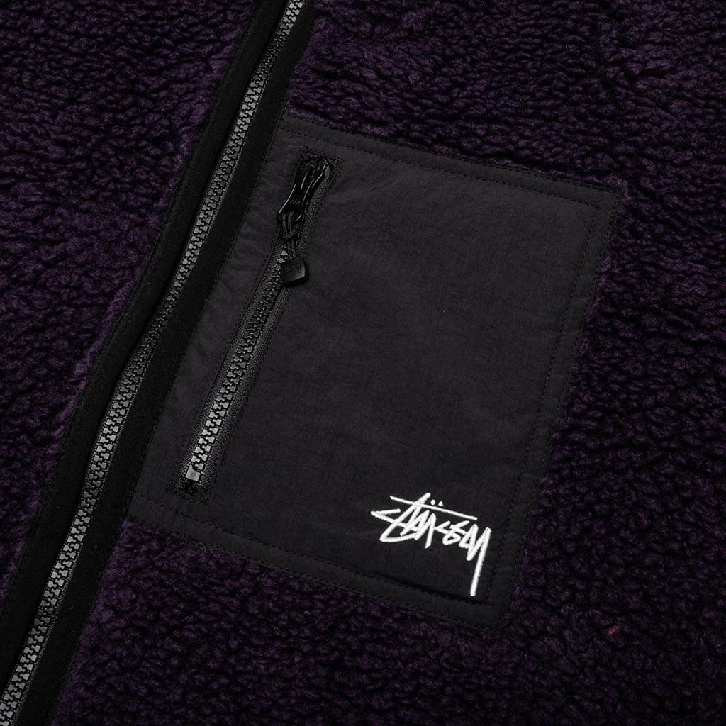 Оригінальна Sherpa Reversible Jacket Stussy – детальний вид