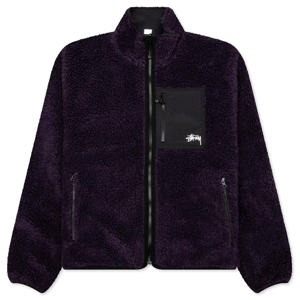 Оригінальна Sherpa Reversible Jacket Stussy – боковий вид