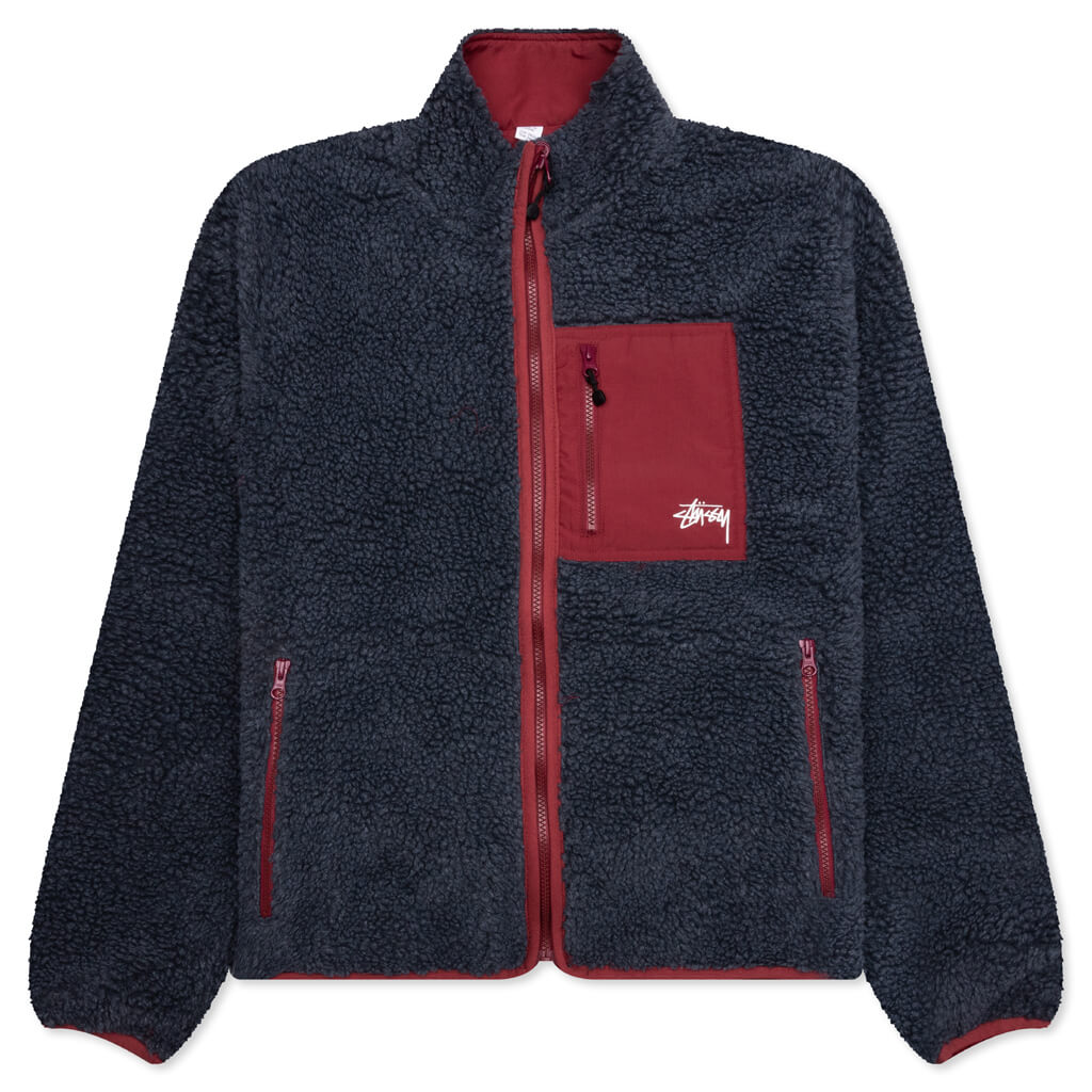 Оригінальна Sherpa Reversible Jacket Stussy – боковий вид