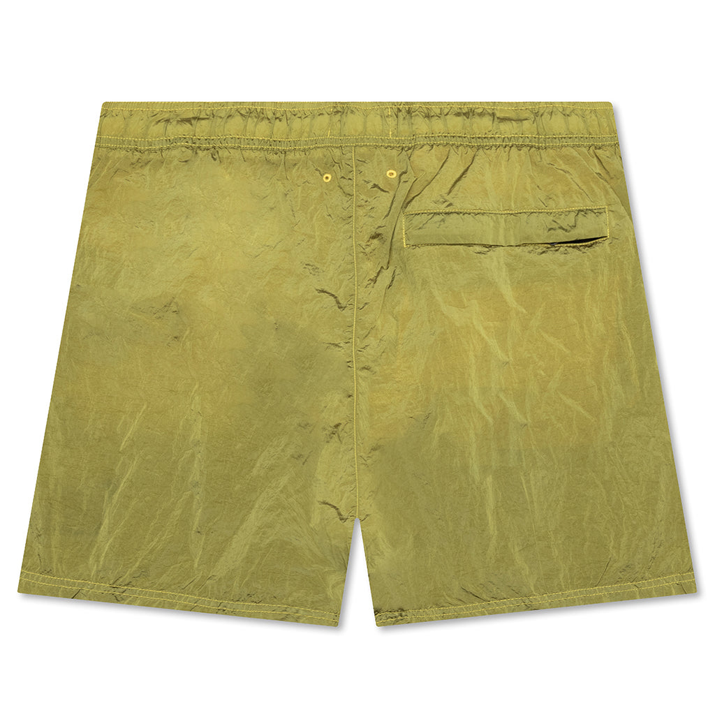 Nylon Metal Short - Yellow - STONE ISLAND