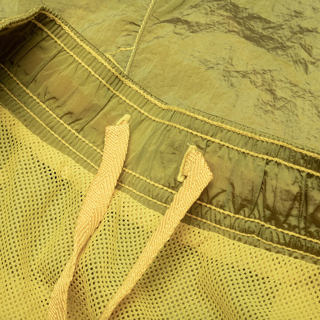 Nylon Metal Short - Yellow - STONE ISLAND