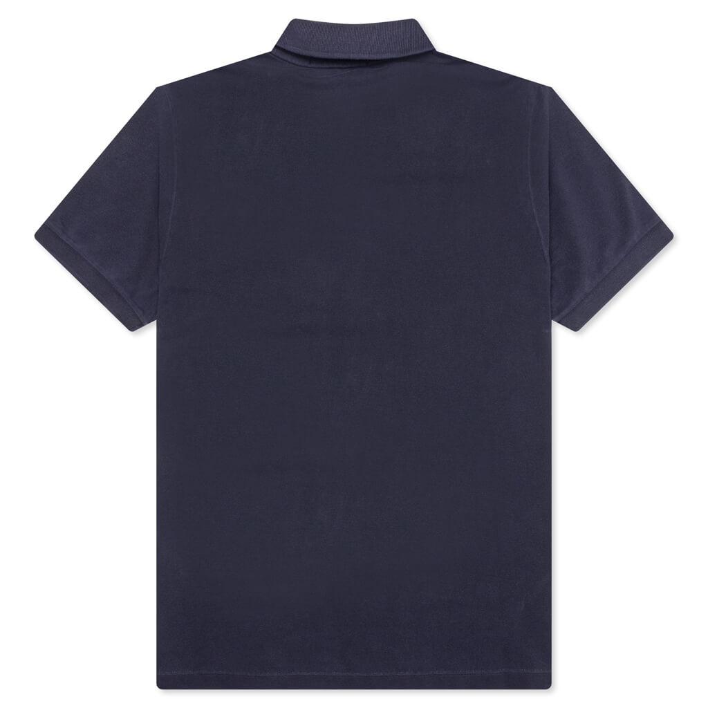 Оригінальна Short-Sleeve Polo Stone island – вид ззаду
