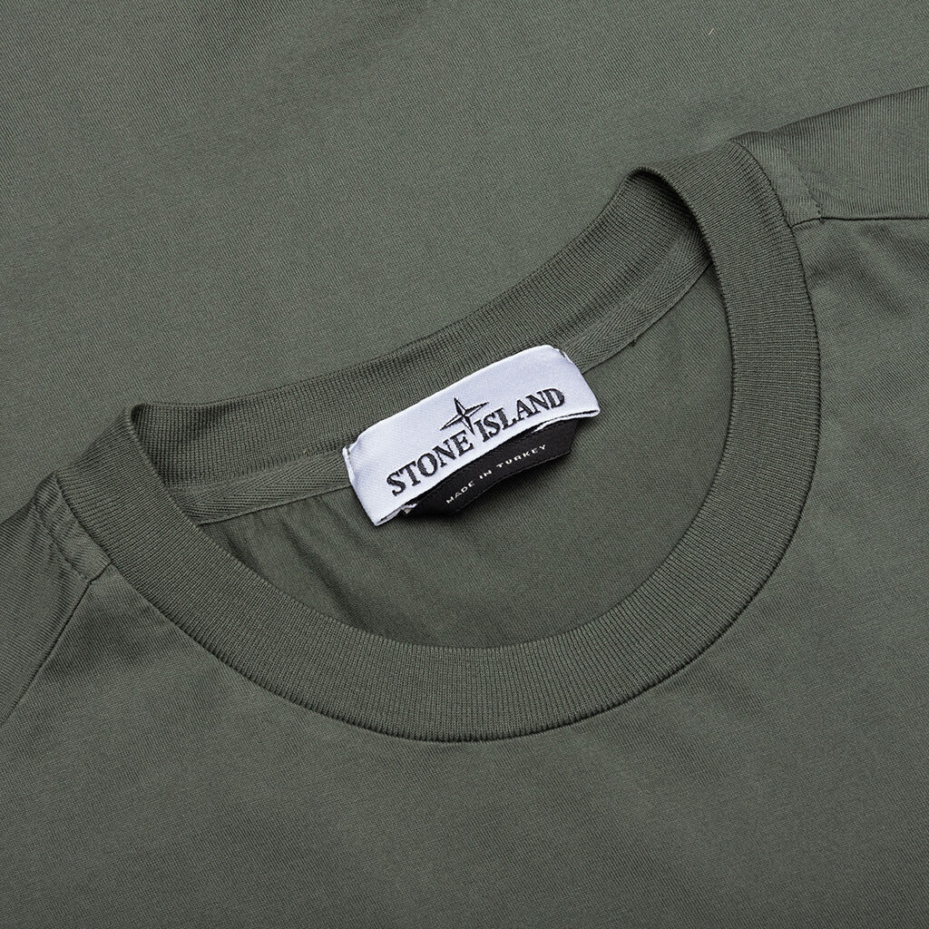 Short-Sleeve T-Shirt Stone island – Гарантія оригінальності – детальний вид