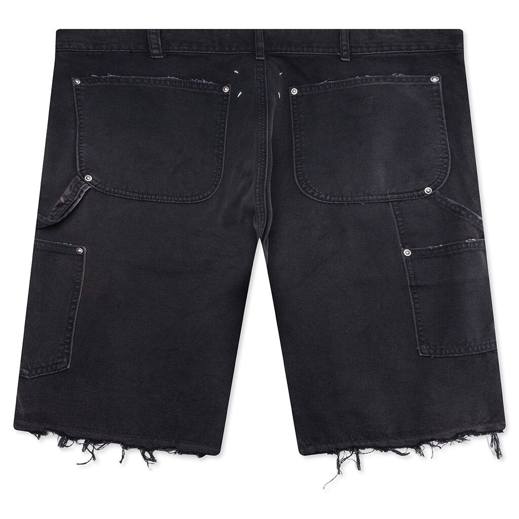 Stud Denim Shorts Maison margiela оригінал – Купити в Україні – вид ззаду