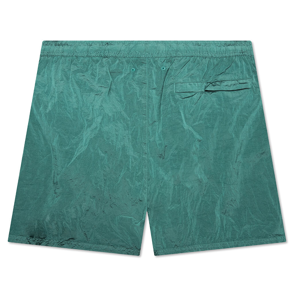 Nylon Metal Shorts - Turquoise - STONE ISLAND