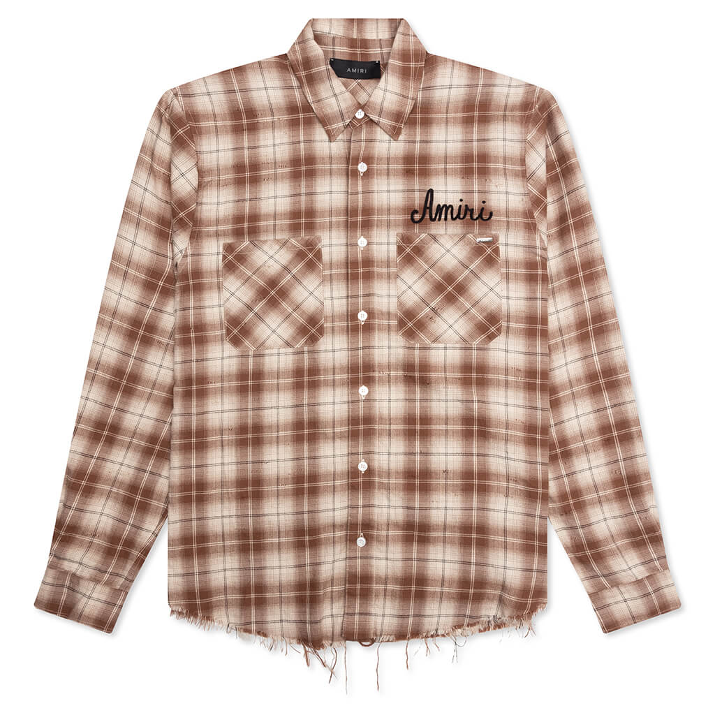 Shotgun Flannel Amiri оригінал – Купити в Україні – боковий вид