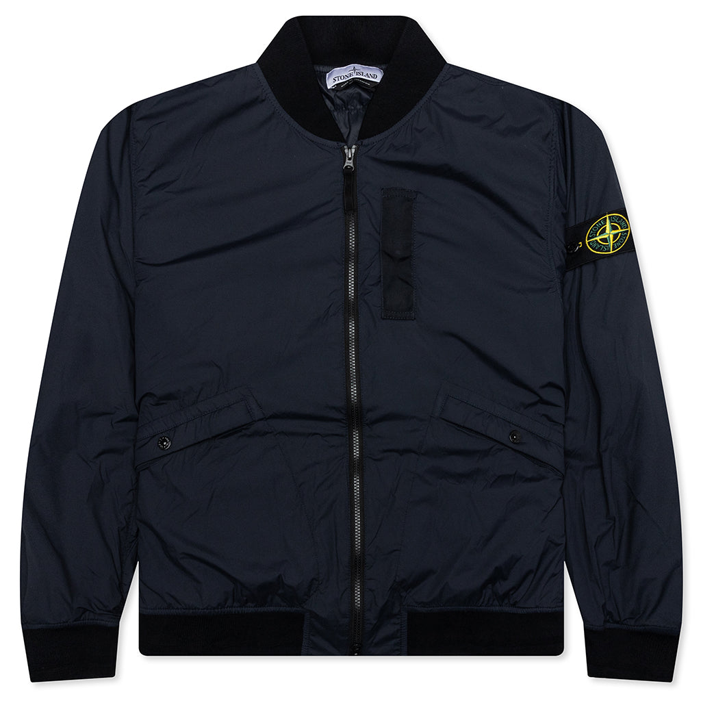 Skin Touch Nylon Bomber Jacket Stone island – Гарантія оригінальності – боковий вид