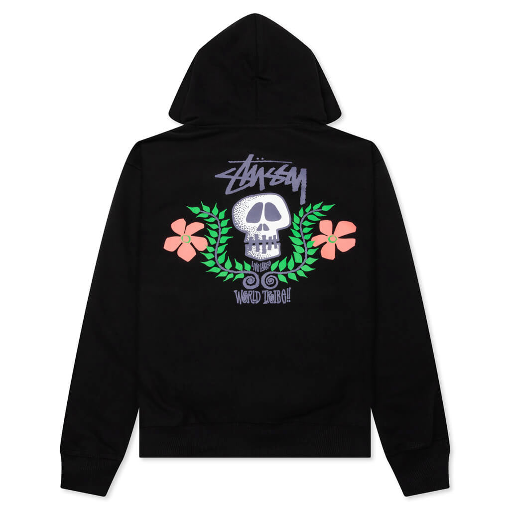 Skull Crest Hoodie Stussy – Гарантія оригінальності – вид ззаду