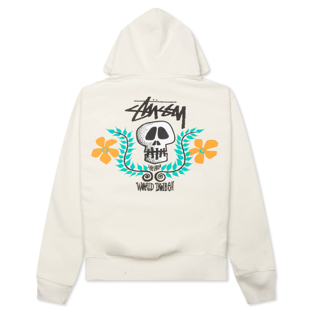 Skull Crest Hoodie Stussy – Гарантія оригінальності – вид ззаду