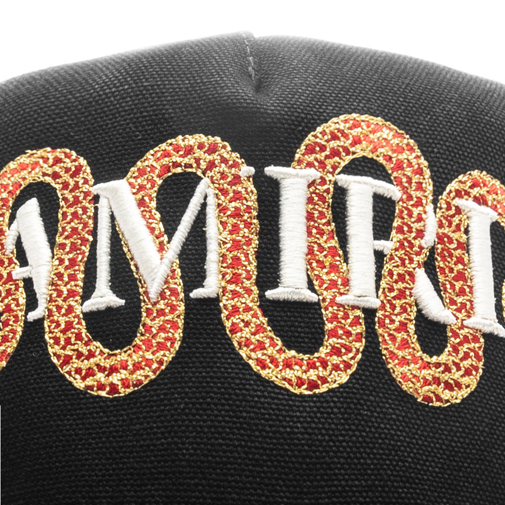 Snake Canvas Hat Amiri – Гарантія оригінальності – вид ззаду