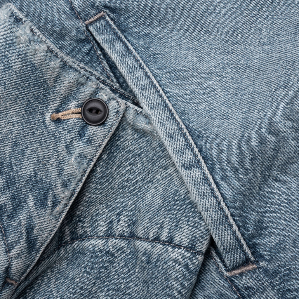 Denim Jacket With Corduroy Collar Maison margiela оригінал – Купити в Україні – збільшений вид