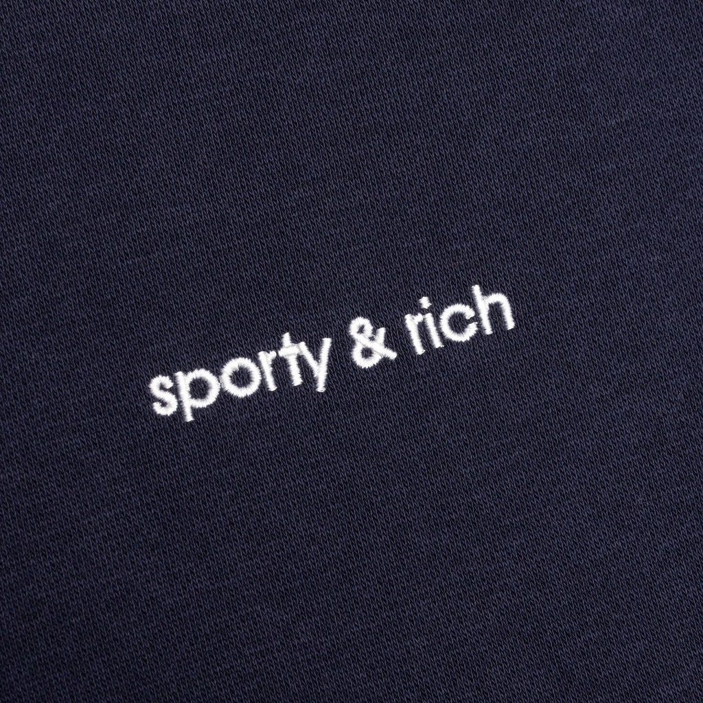 Оригінальна X Sporty & Rich Sweatshirt Night Navy Adidas – збільшений вид