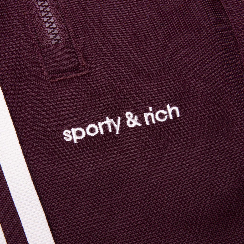 X Sporty & Rich Track Pant Maroon Adidas – Гарантія оригінальності – детальний вид