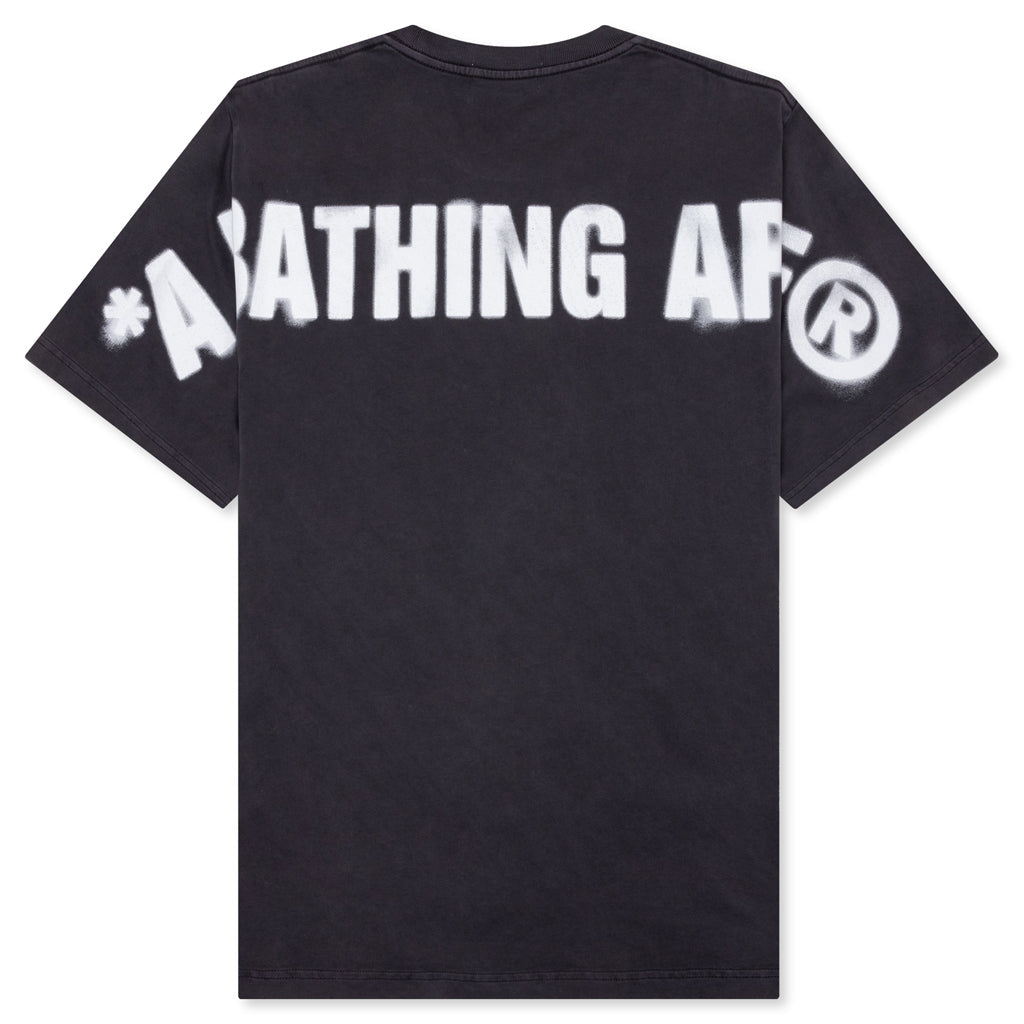 Spray Ape Head Tee A bathing ape – Гарантія оригінальності – вид ззаду