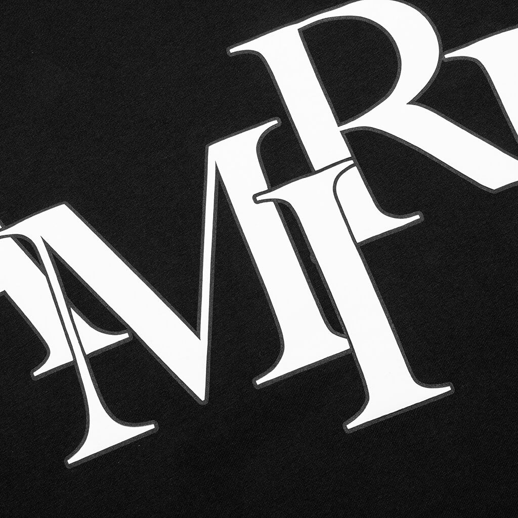 Staggered Logo Tee Amiri – Гарантія оригінальності – збільшений вид