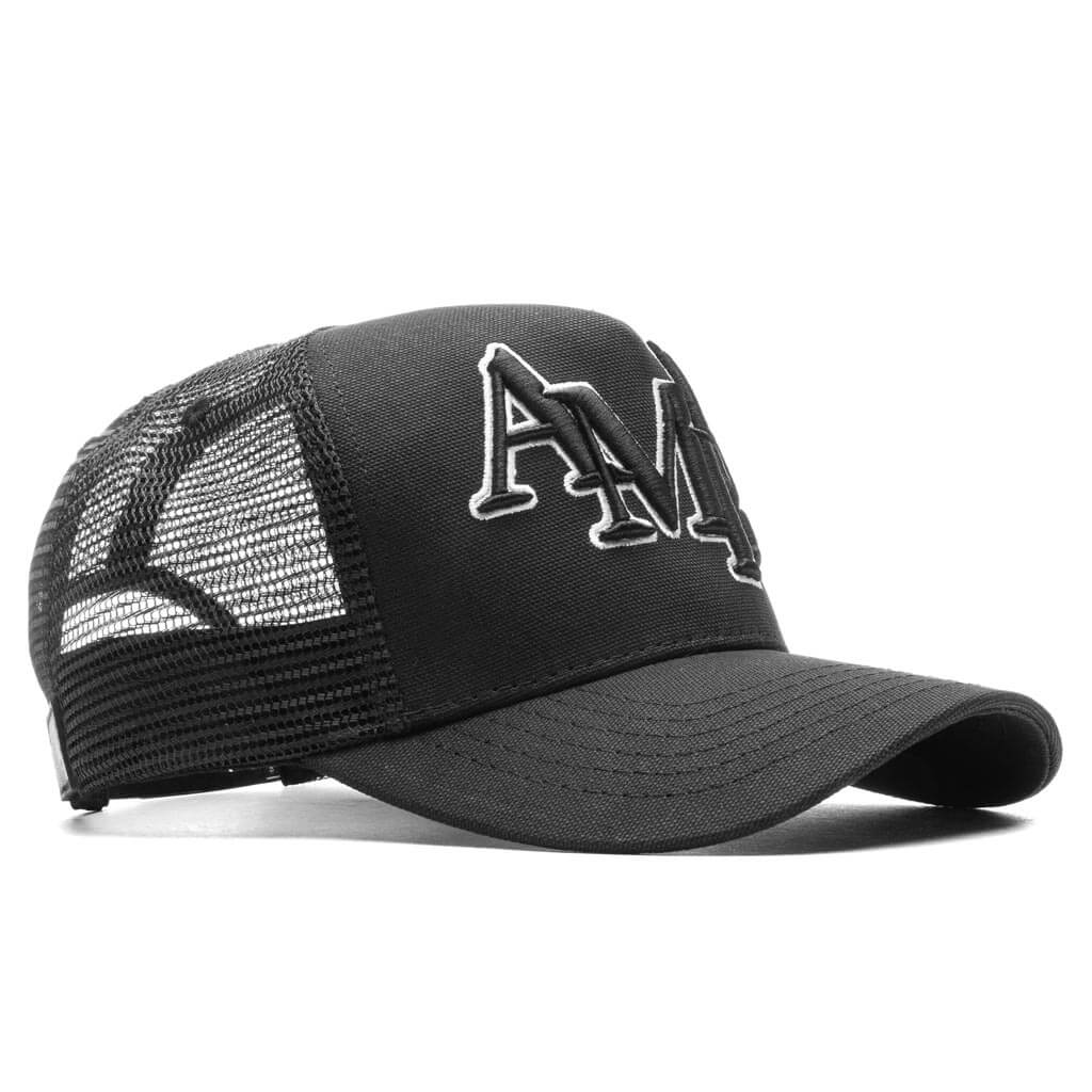 Оригінальна Staggered Logo Trucker Hat Amiri – детальний вид