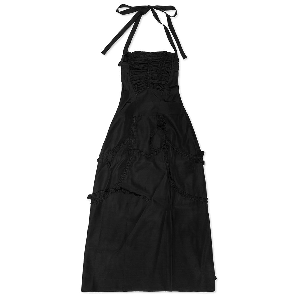 Silk Apron Stole Dress Maison margiela – Гарантія оригінальності – боковий вид
