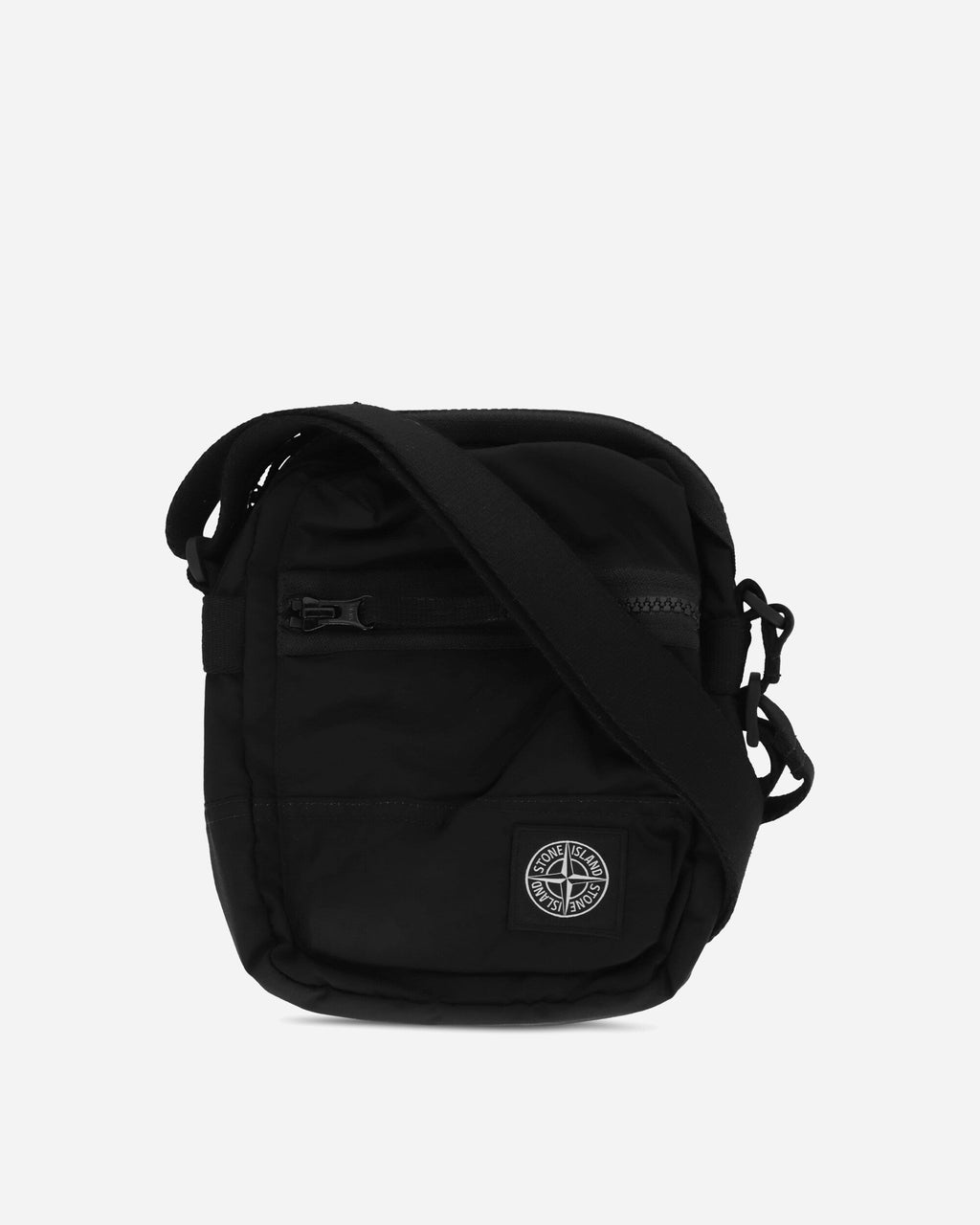 Coated Nylon Metal Pouch Bag Black Stone island оригінал – Купити в Україні – боковий вид