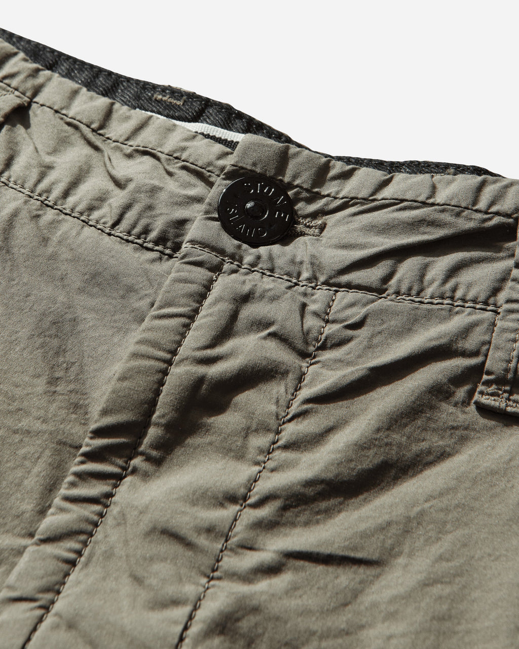 Mens Stretch Cotton Tela Paracadute Cargo Shorts Military Green Stone island оригінал – Купити в Україні – детальний вид