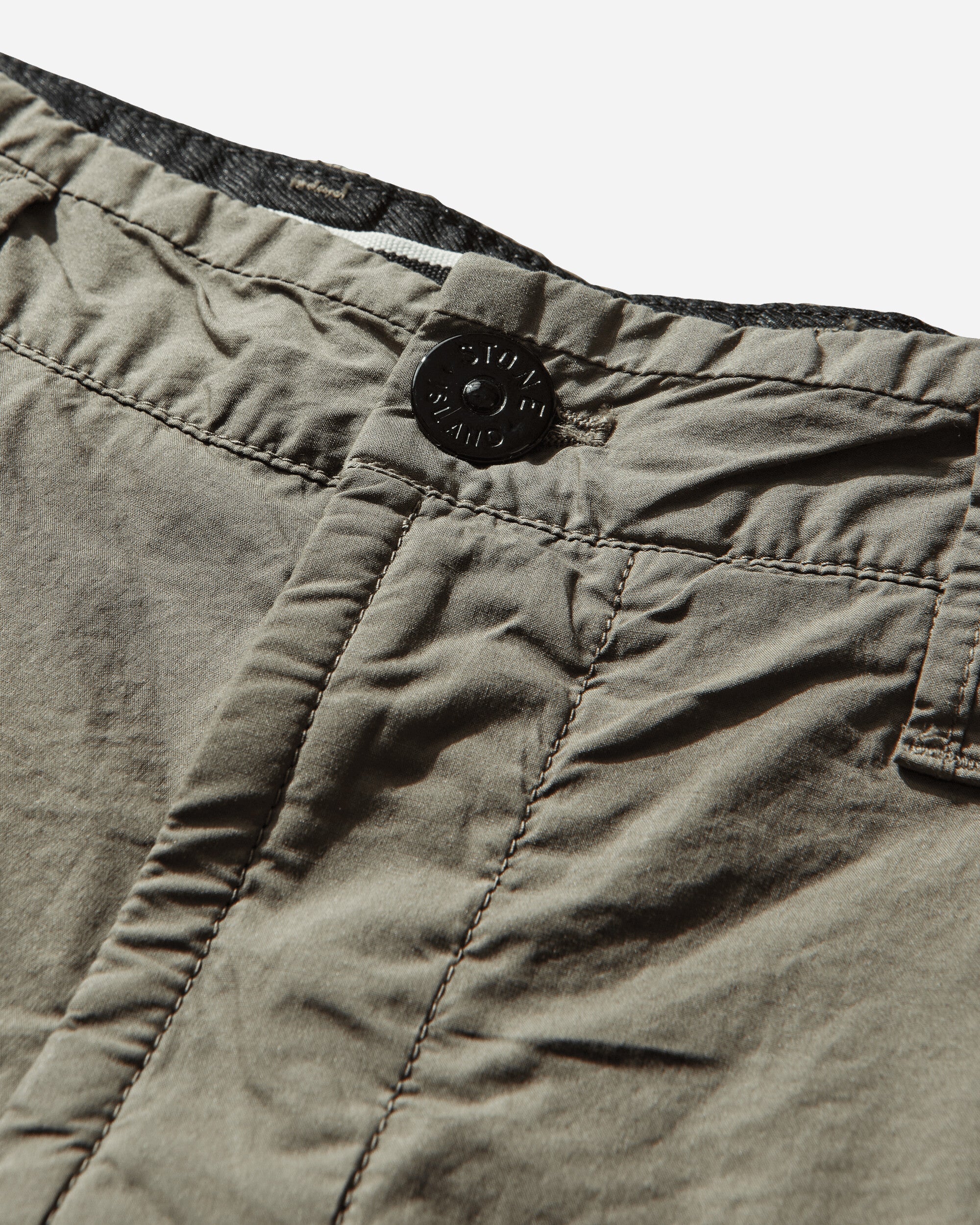 Mens Stretch Cotton Tela Paracadute Cargo Shorts Military Green Stone island оригінал – Купити в Україні – детальний вид