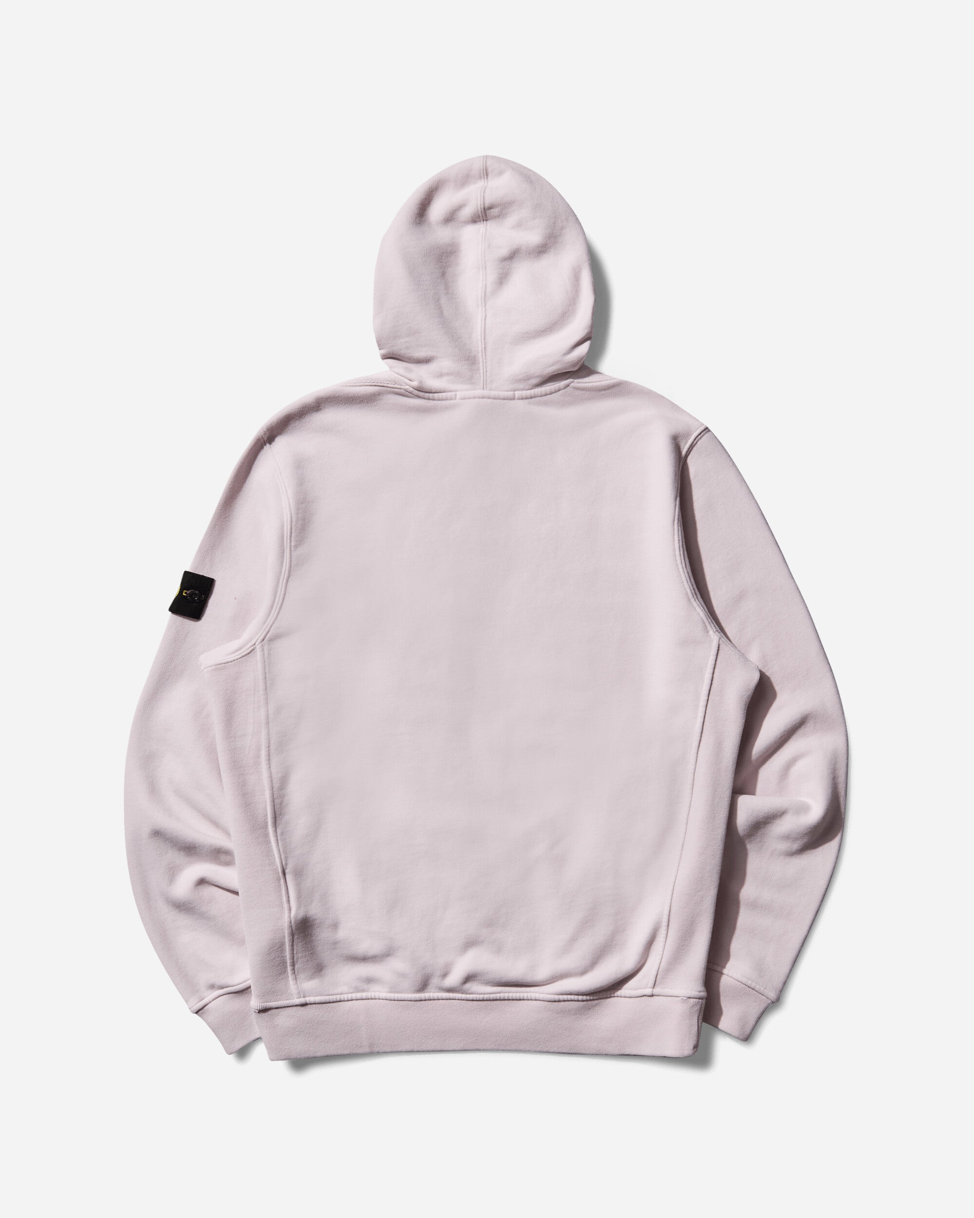 Men's Garment Dyed Hoodie Pink - STONE ISLAND