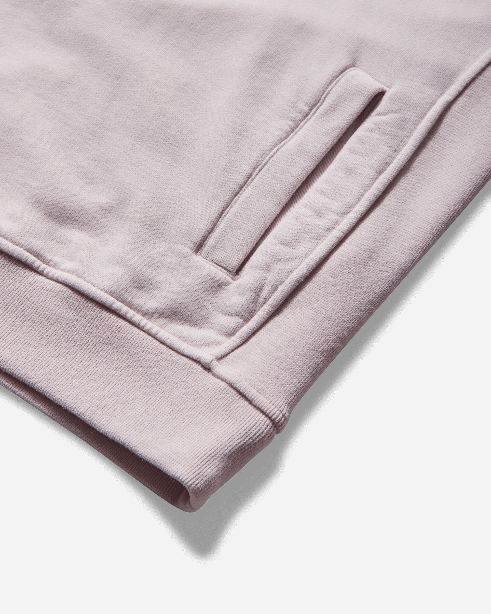 Men's Garment Dyed Hoodie Pink - STONE ISLAND
