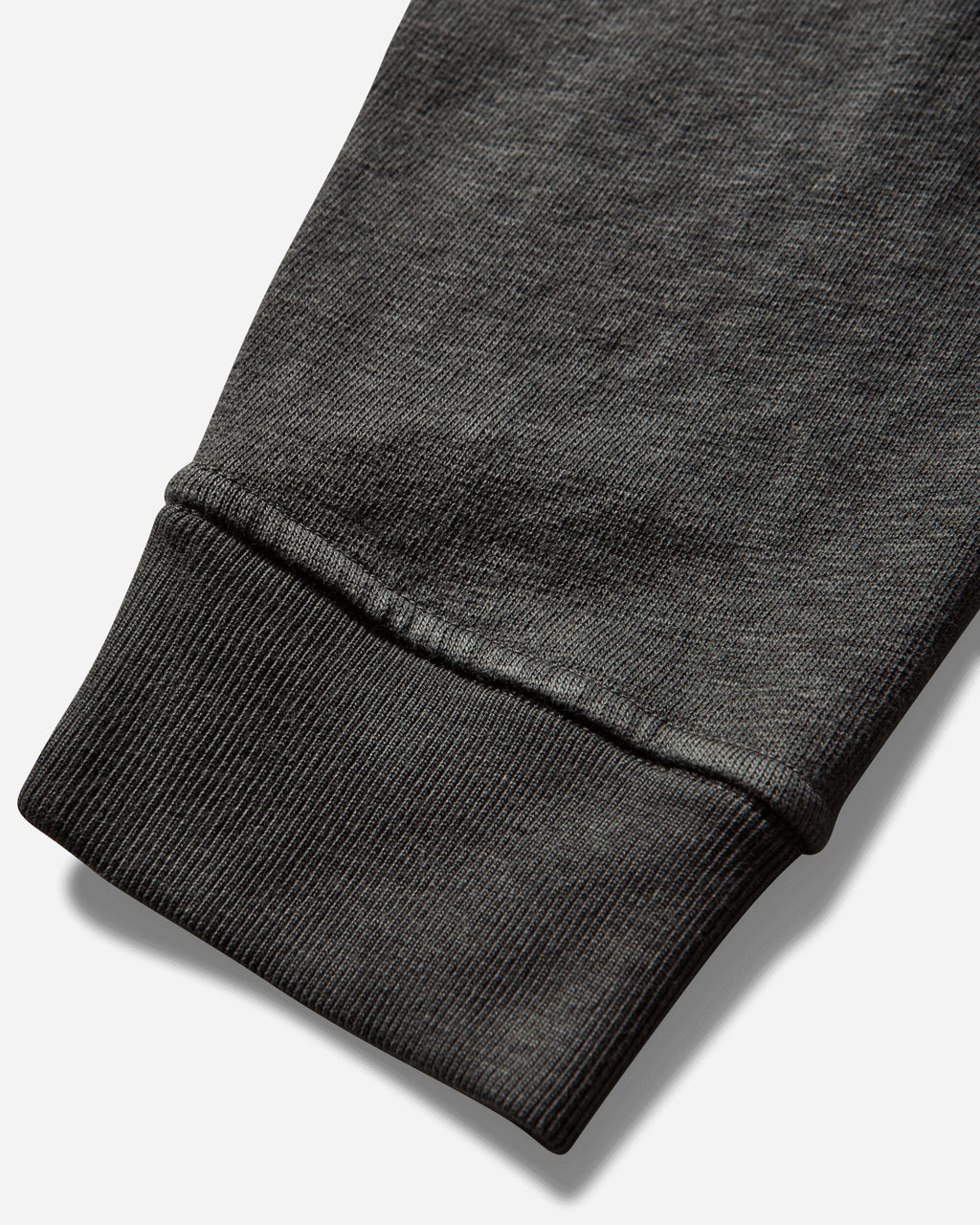 Оригінальна Mens Malfilé Fleece Old Effect Hoodie Charcoal Grey Stone island – збільшений вид