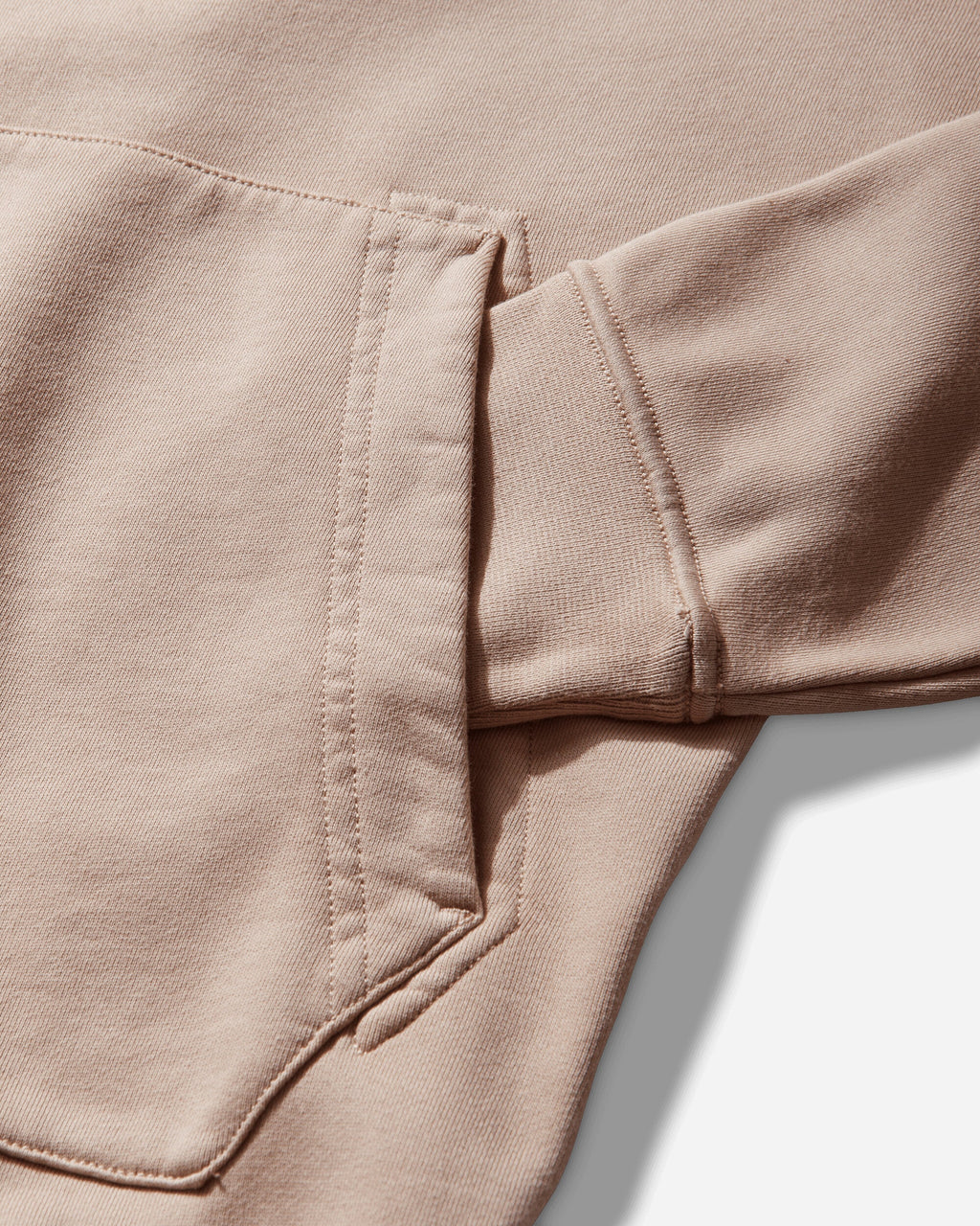 Mens Organic Cotton Fleece Zip Hoodie Chalk Pink Stone island оригінал – Купити в Україні – детальний вид