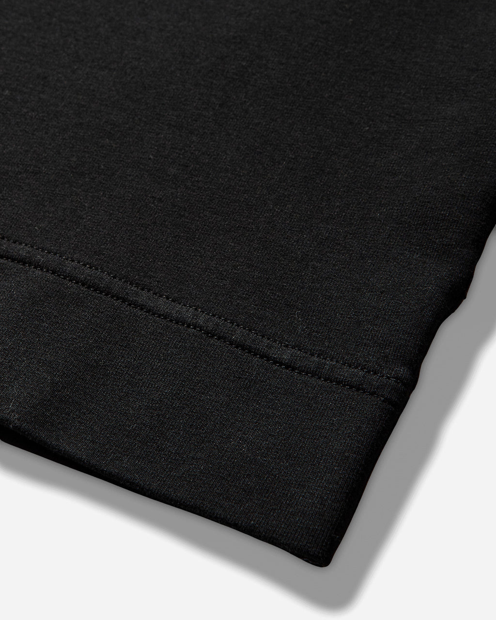 Оригінальна Mens Ghost Cotton Stretch Fleece Crewneck Sweatshirt Black Stone island – збільшений вид