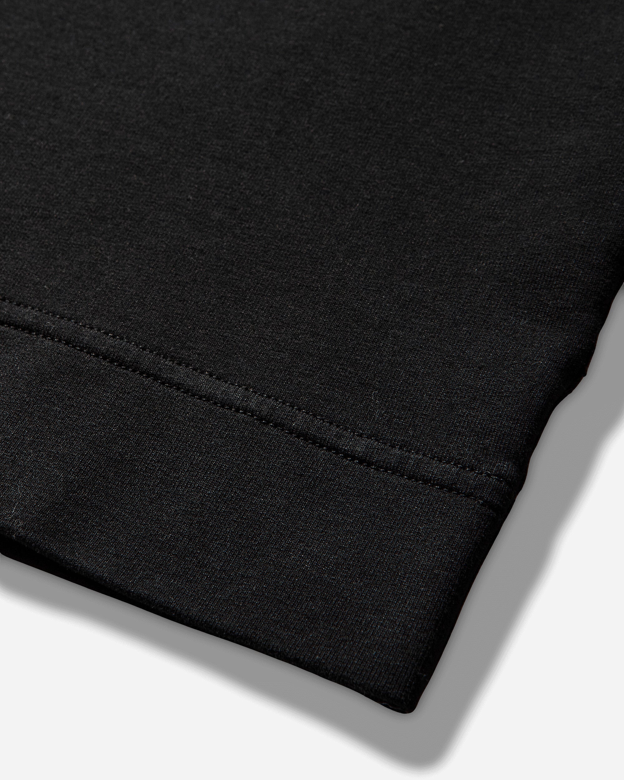 Оригінальна Mens Ghost Cotton Stretch Fleece Crewneck Sweatshirt Black Stone island – збільшений вид