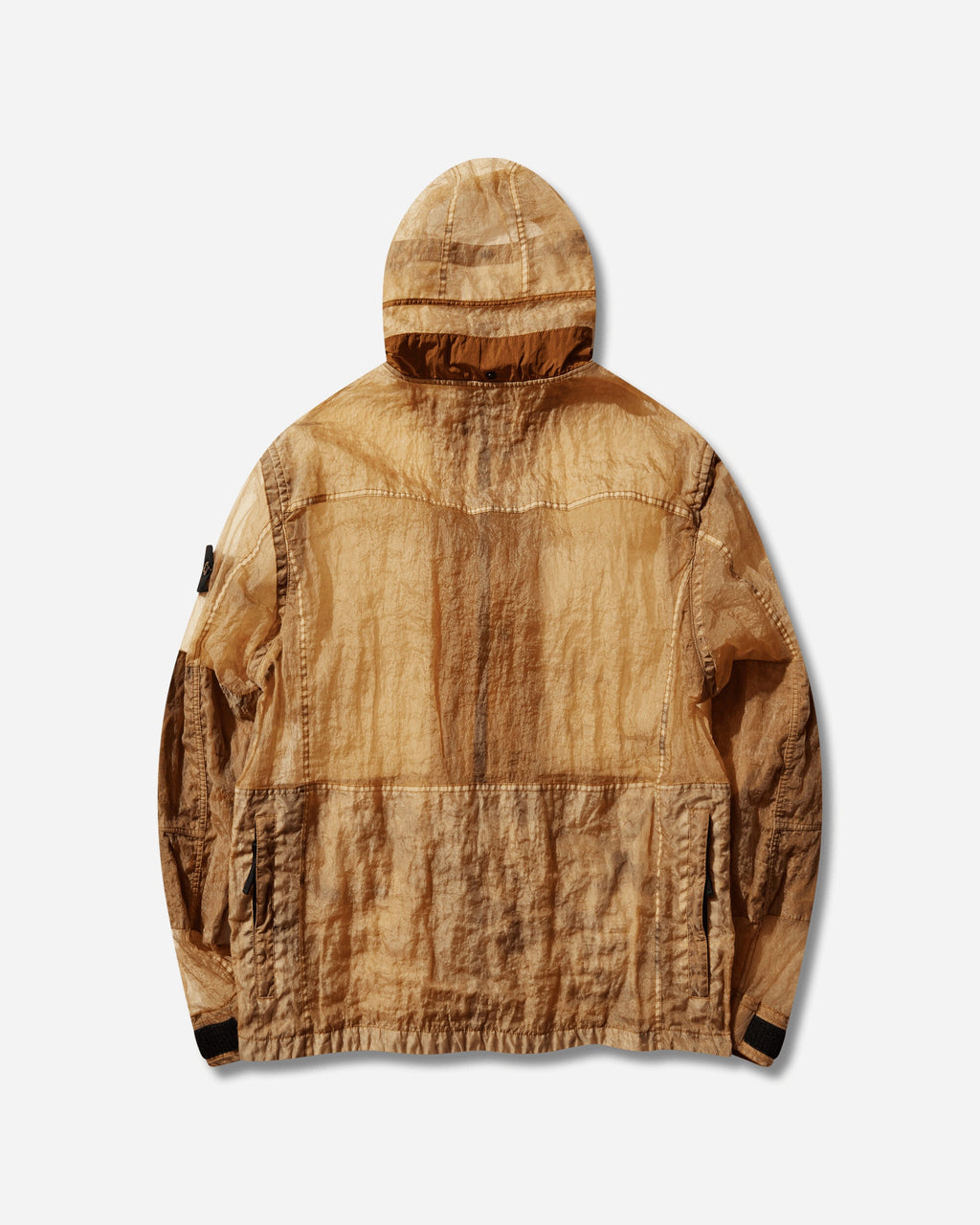 Оригінальна Mens Faded Camo Monofilament-Ovd Jacket Tangerine Stone island – вид ззаду