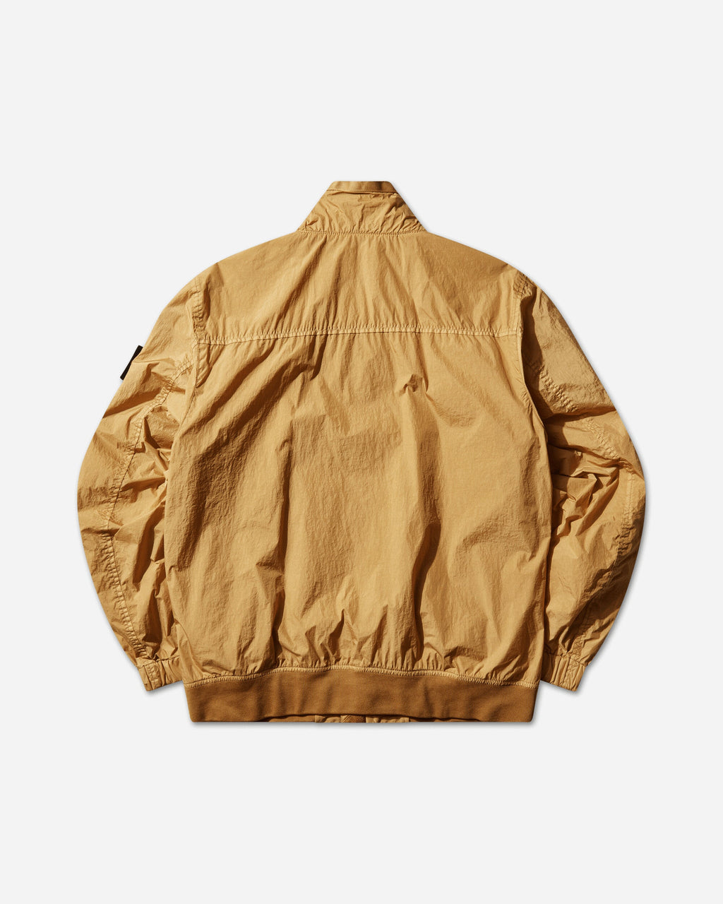 Mens Crinkle Reps Ny Jacket Mustard Stone island – Гарантія оригінальності – вид ззаду
