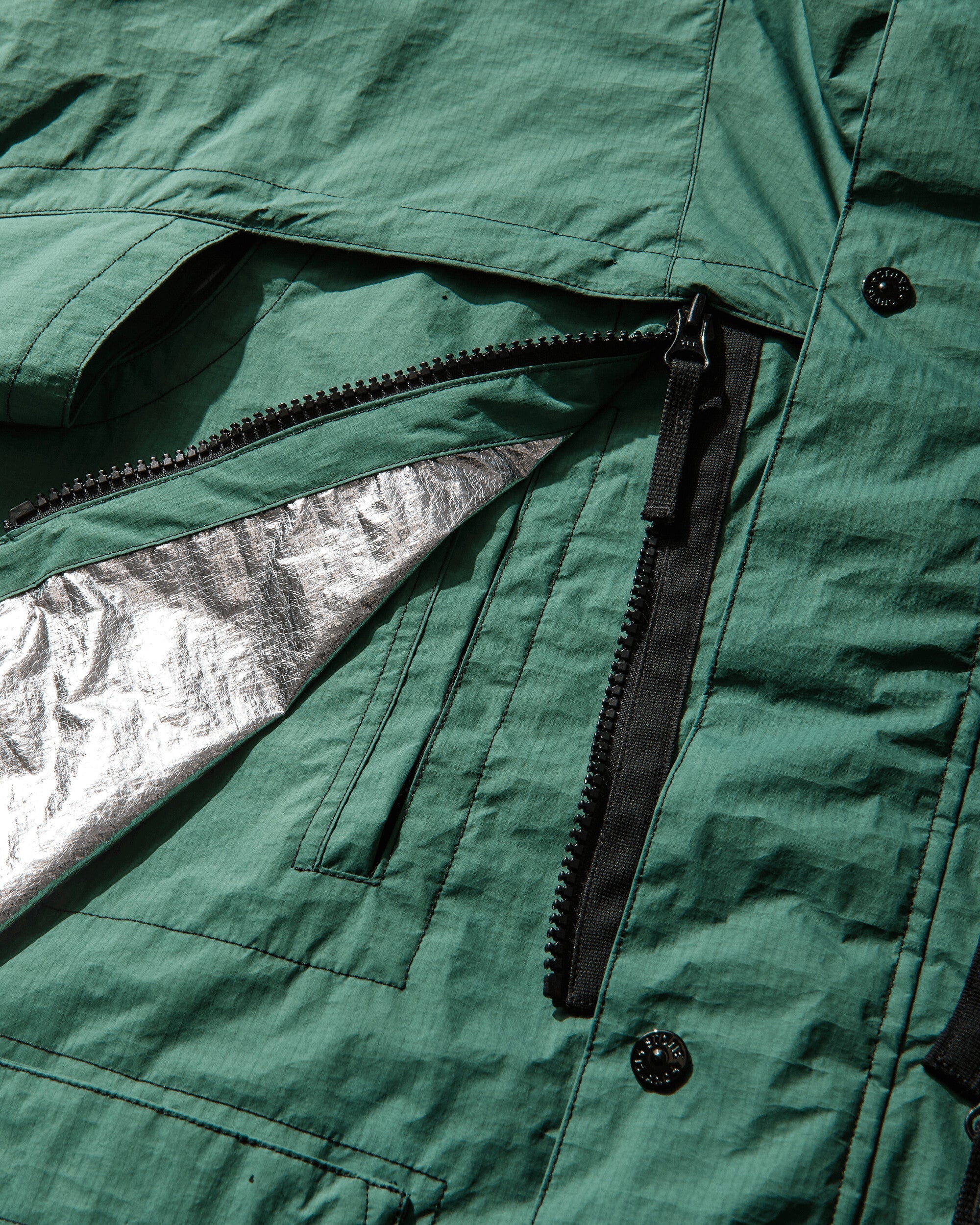 Mens Metal Lamina Ripstop Heat Reactive Hooded Jacket Malachite Stone island оригінал – Купити в Україні – детальний вид