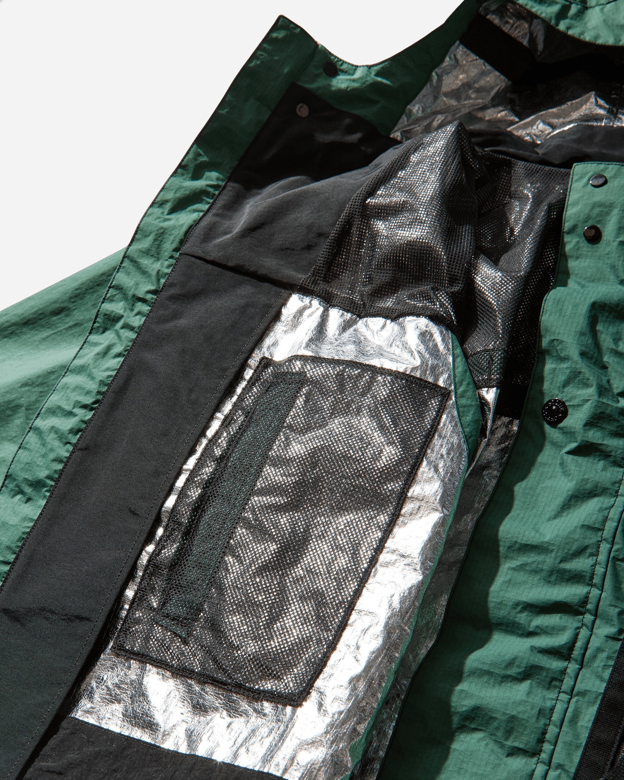 Mens Metal Lamina Ripstop Heat Reactive Hooded Jacket Malachite Stone island оригінал – Купити в Україні – збільшений вид