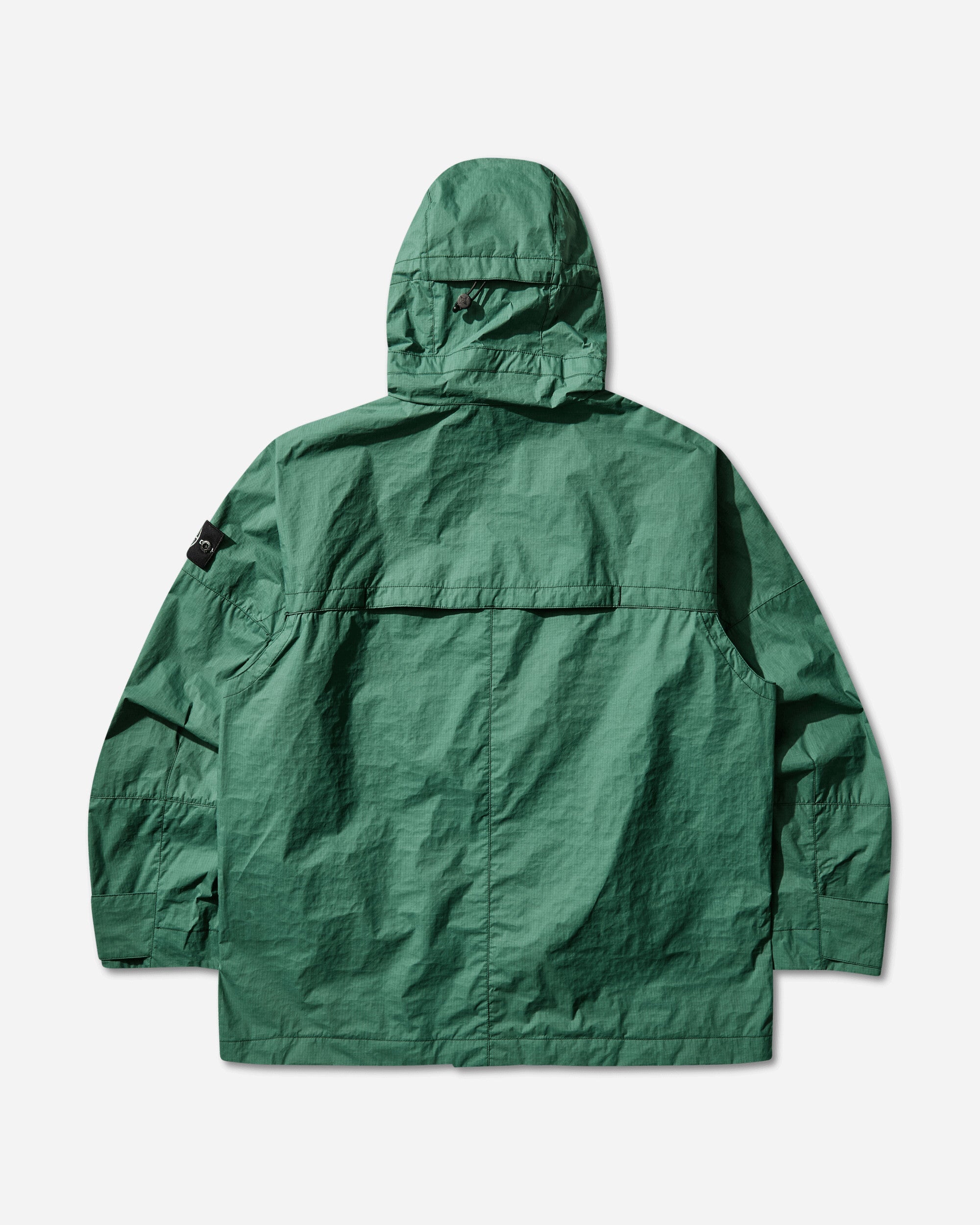 Mens Metal Lamina Ripstop Heat Reactive Hooded Jacket Malachite Stone island оригінал – Купити в Україні – вид ззаду