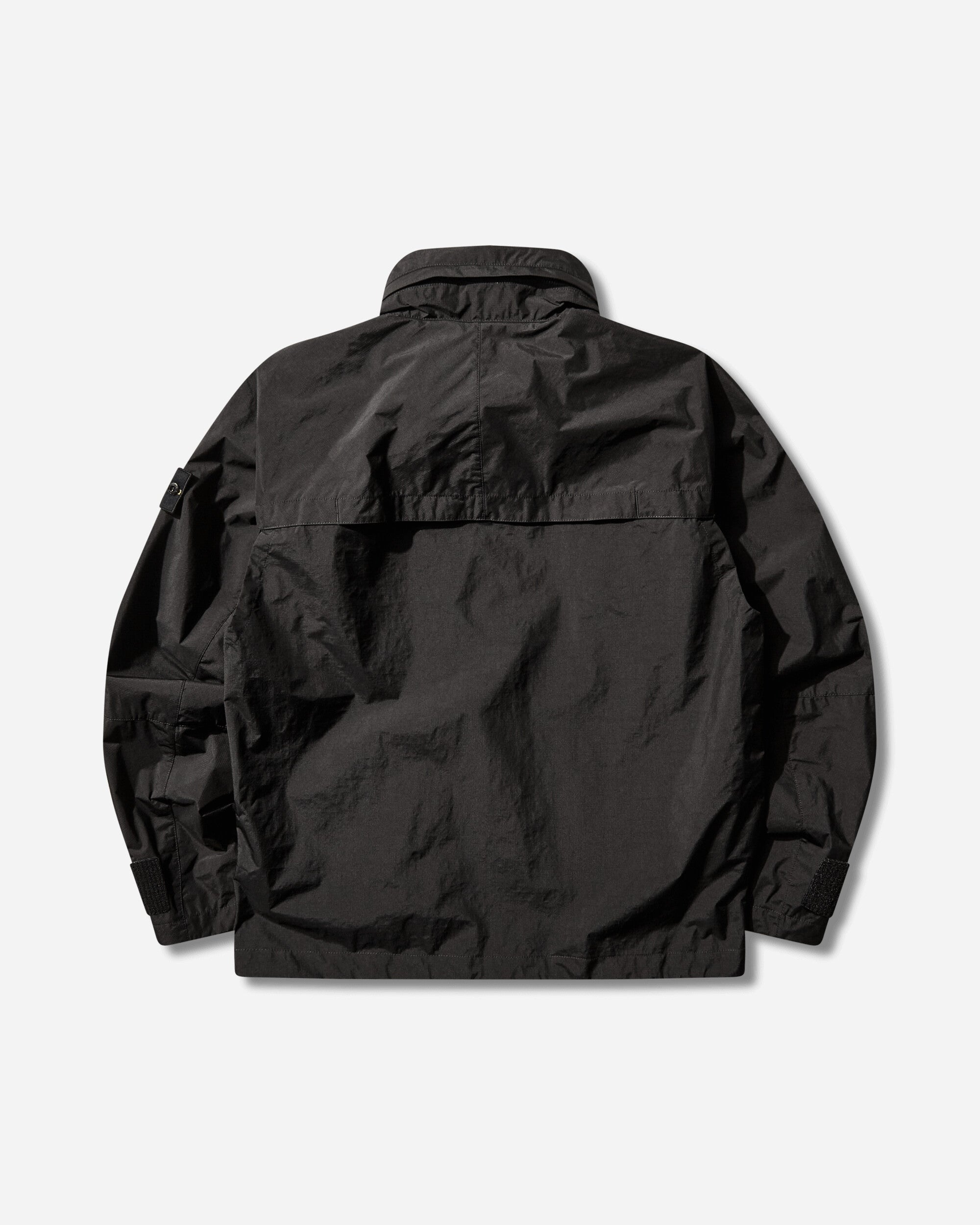 Mens Metal Lamina Poly Ripstop Jacket Black Stone island оригінал – Купити в Україні – вид ззаду