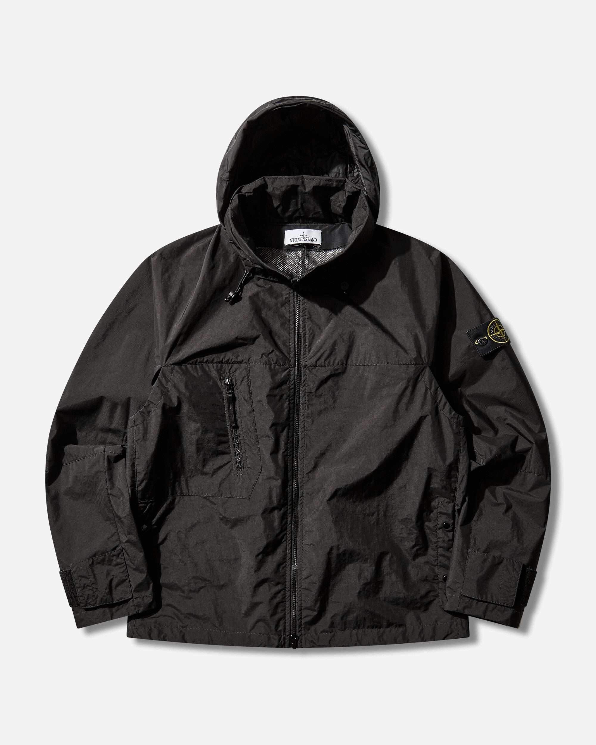 Mens Metal Lamina Poly Ripstop Jacket Black Stone island оригінал – Купити в Україні – детальний вид