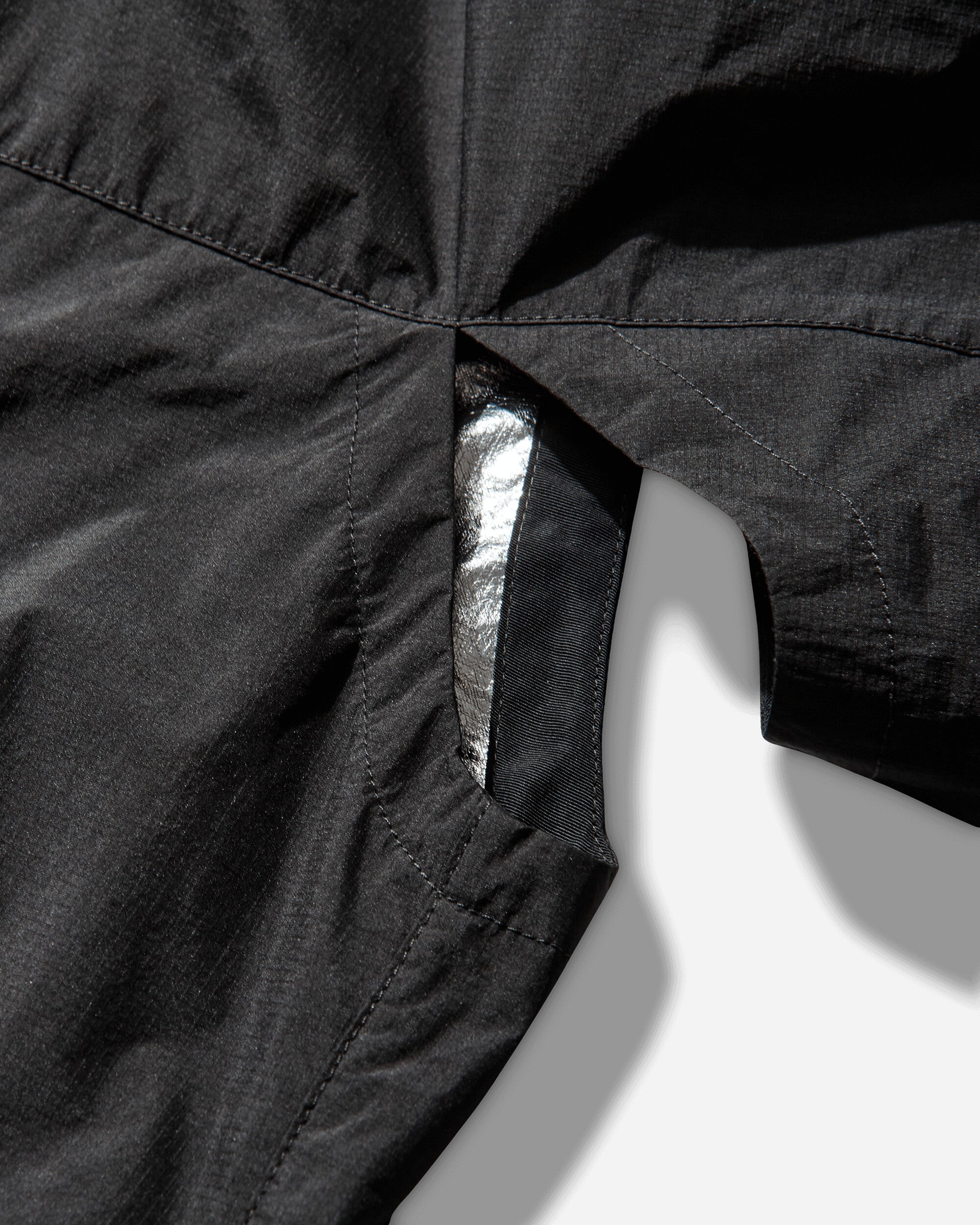 Mens Metal Lamina Poly Ripstop Jacket Black Stone island оригінал – Купити в Україні – збільшений вид
