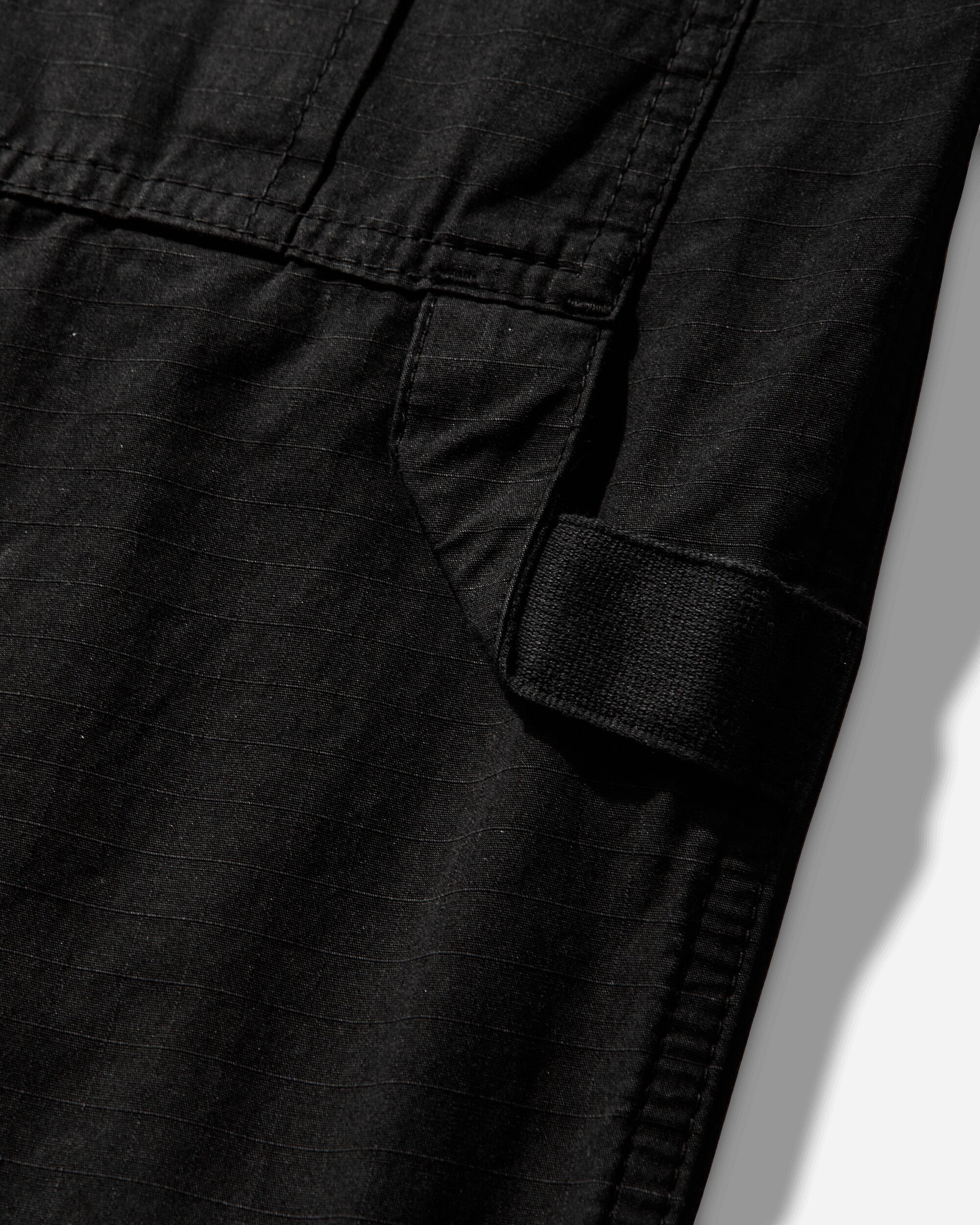 Mens Mercerised Organic Cotton Ripstop Cargo Pants Black Stone island оригінал – Купити в Україні – детальний вид