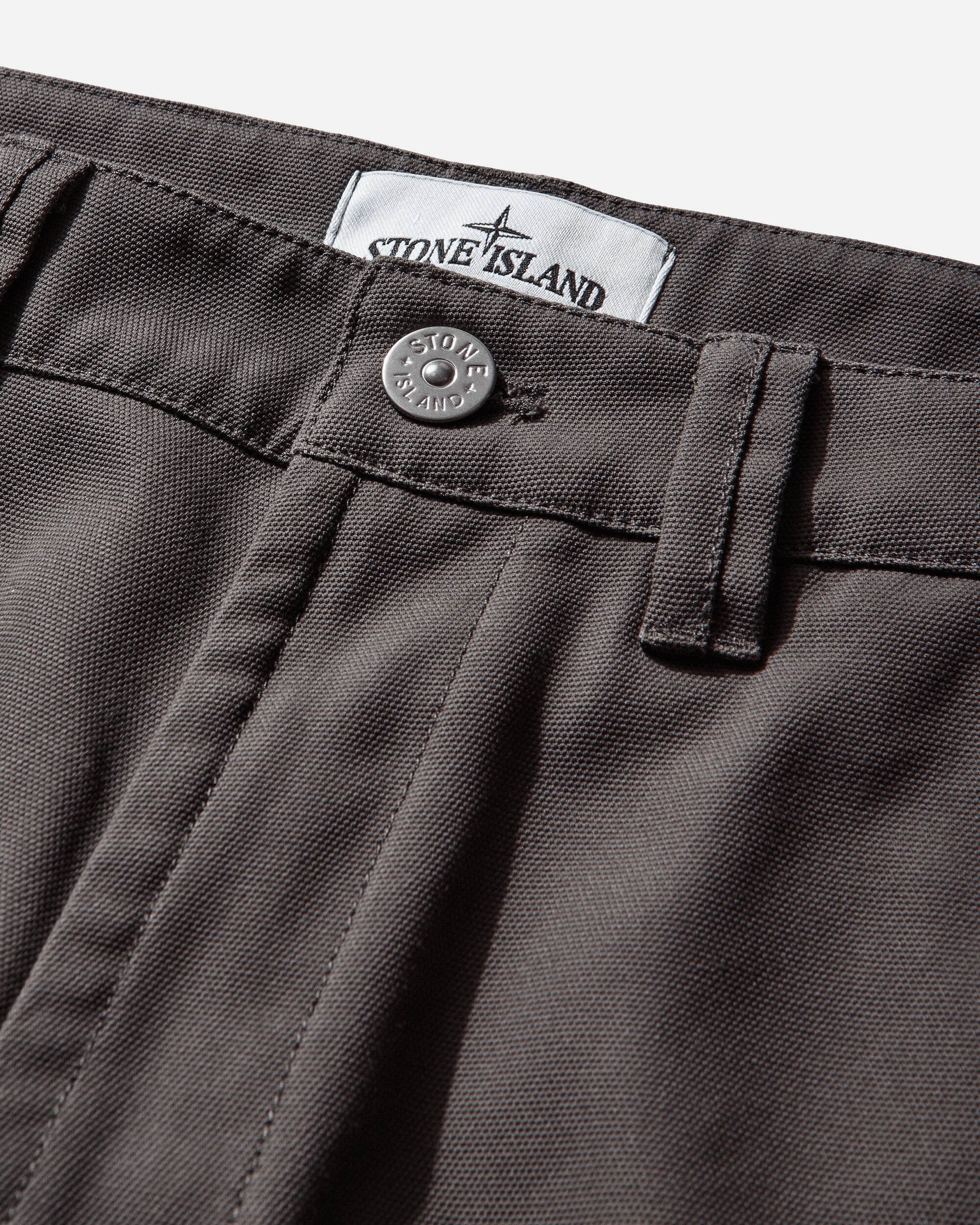 Оригінальна Mens Cotton Canvas Pants Charcoal Grey Stone island – детальний вид