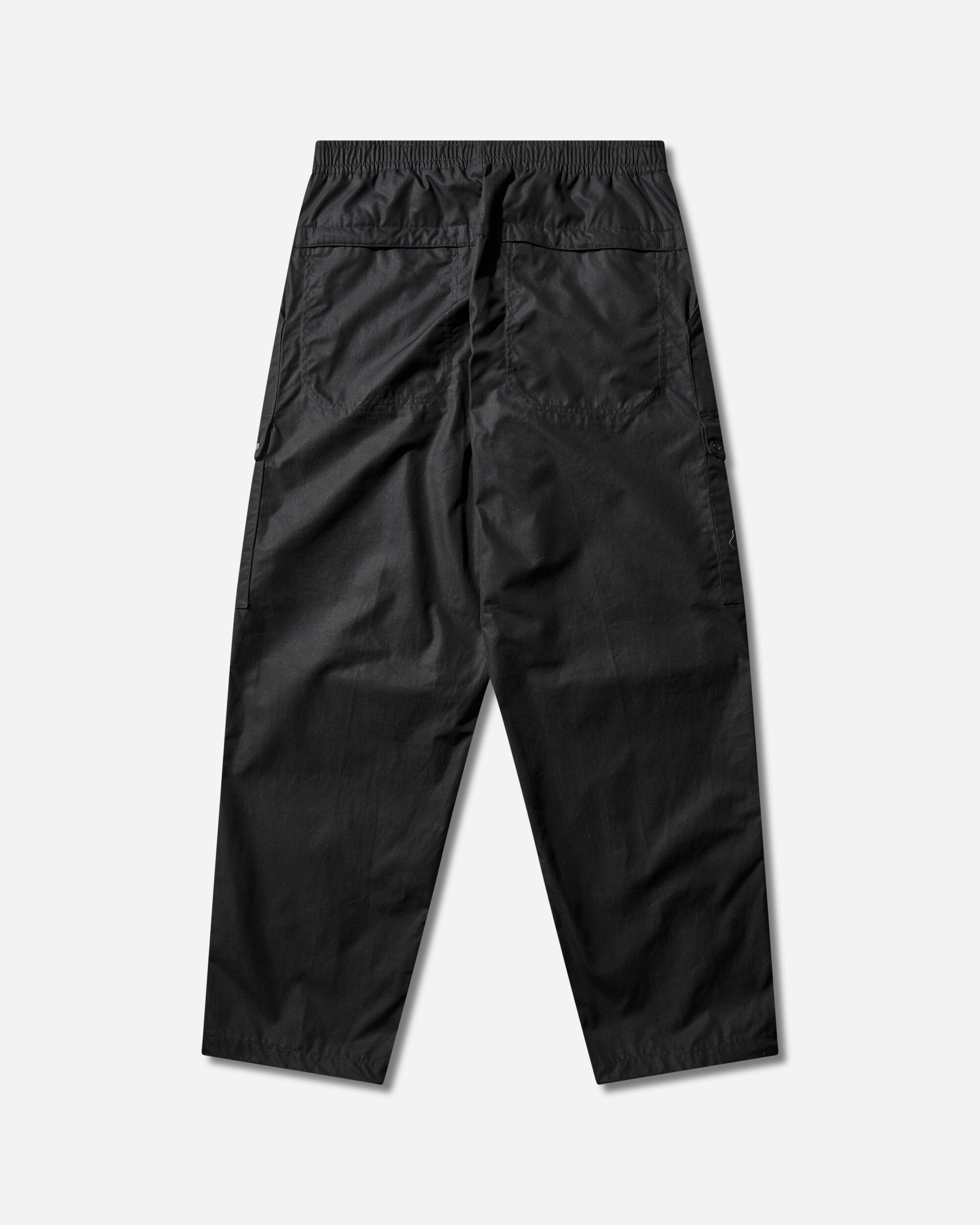 Mens Ghost All-Weather Cotton Canvas Cargo Pants Black Stone island – Гарантія оригінальності – вид ззаду