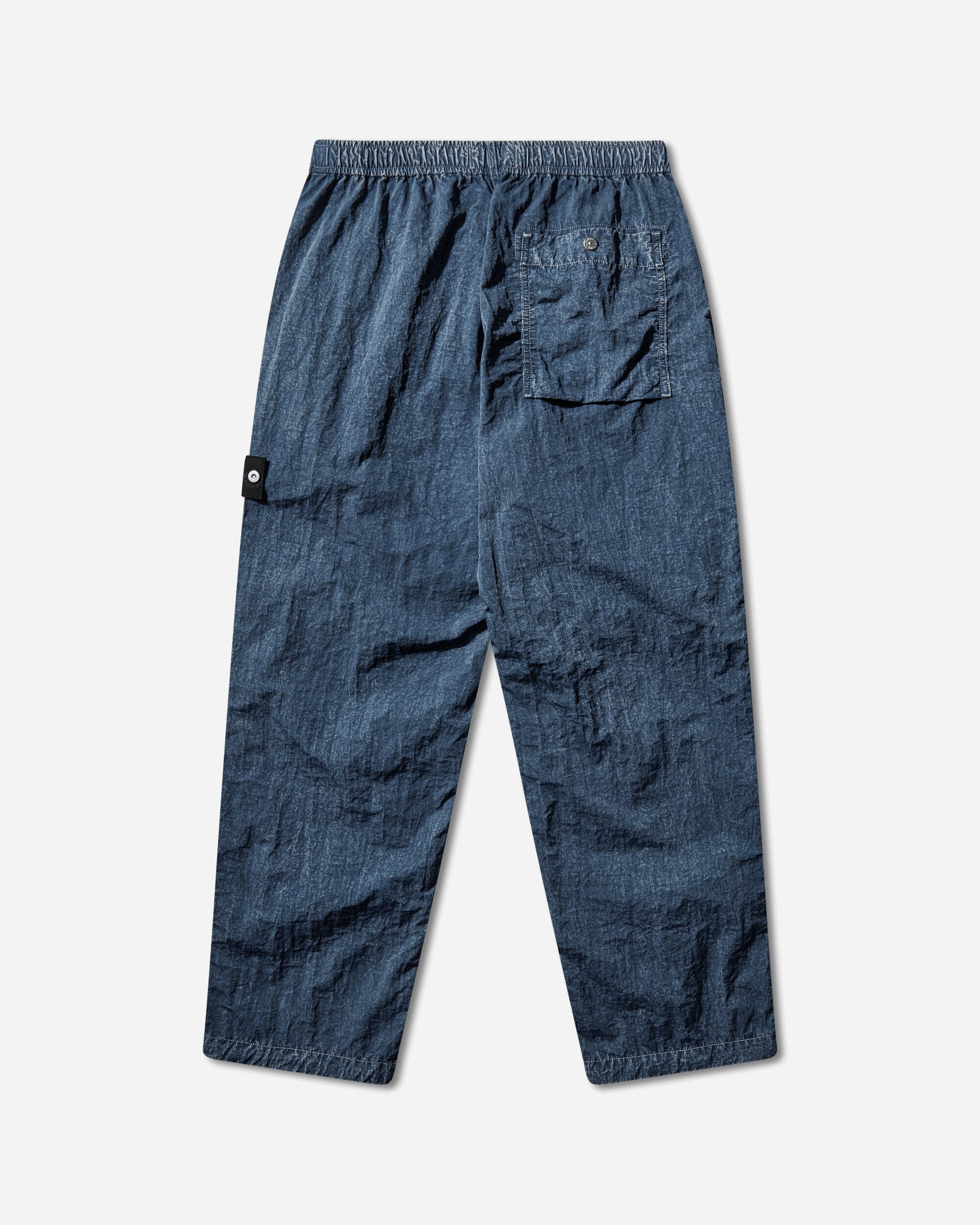 Mens Hollow Fibre Nylon Indigo-Tc + Mamo Corrosion Pants Indigo Stone island – Гарантія оригінальності – вид ззаду