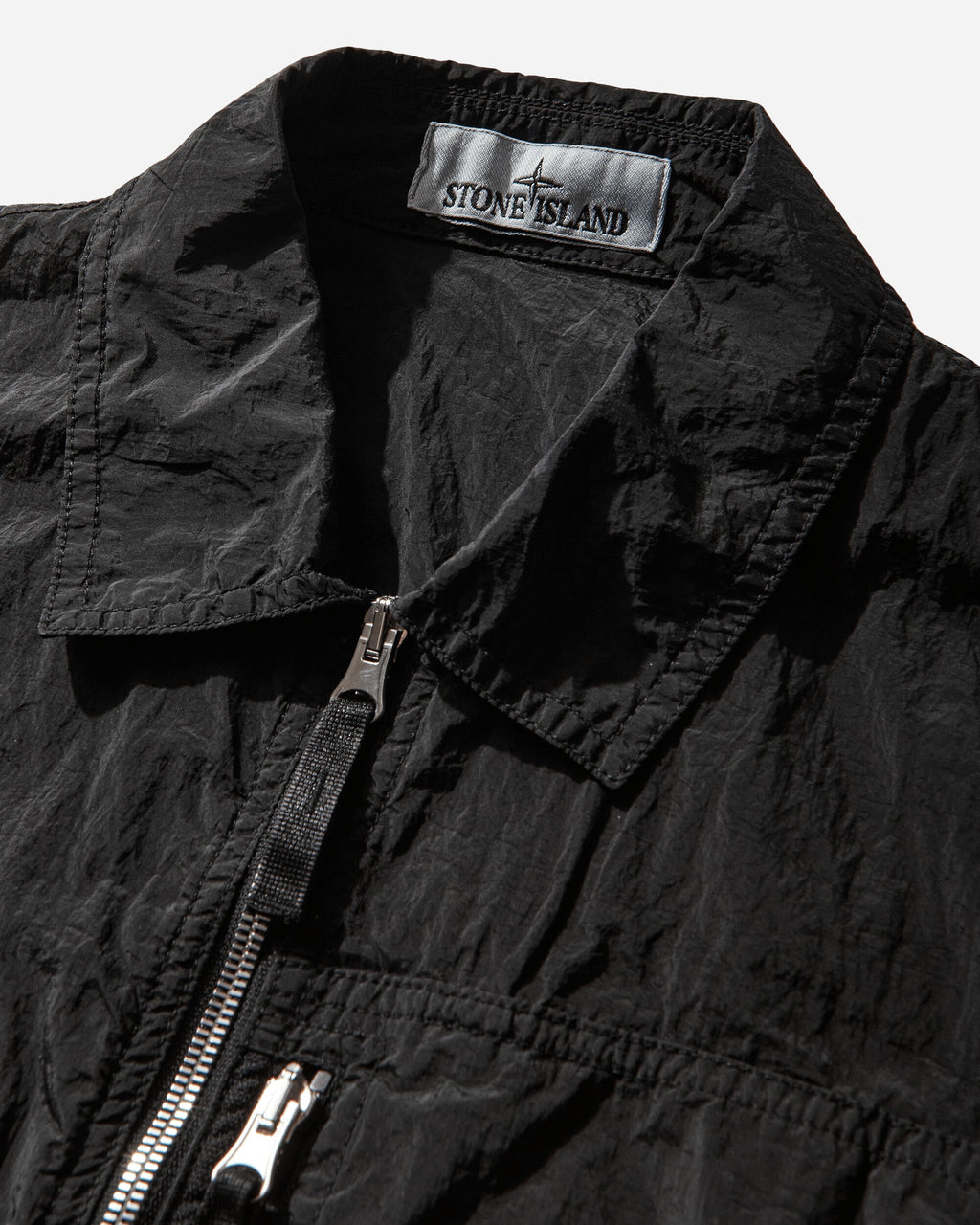 Оригінальна Mens Nylon Metal Overshirt Black Stone island – збільшений вид