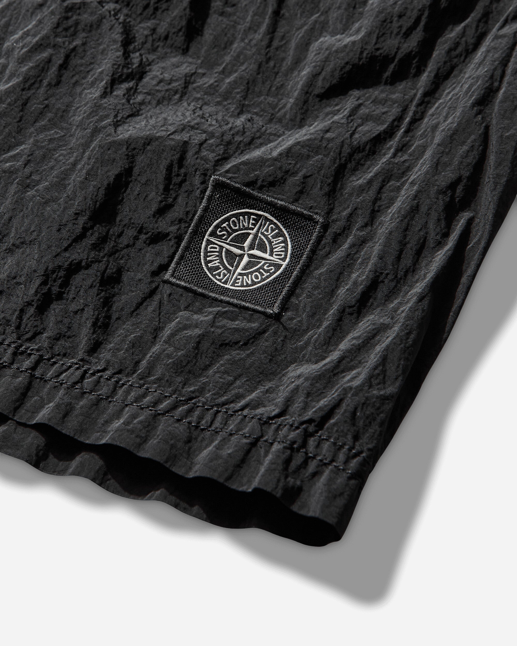 Оригінальна Mens Nylon Metal Swim Shorts Black Stone island – збільшений вид