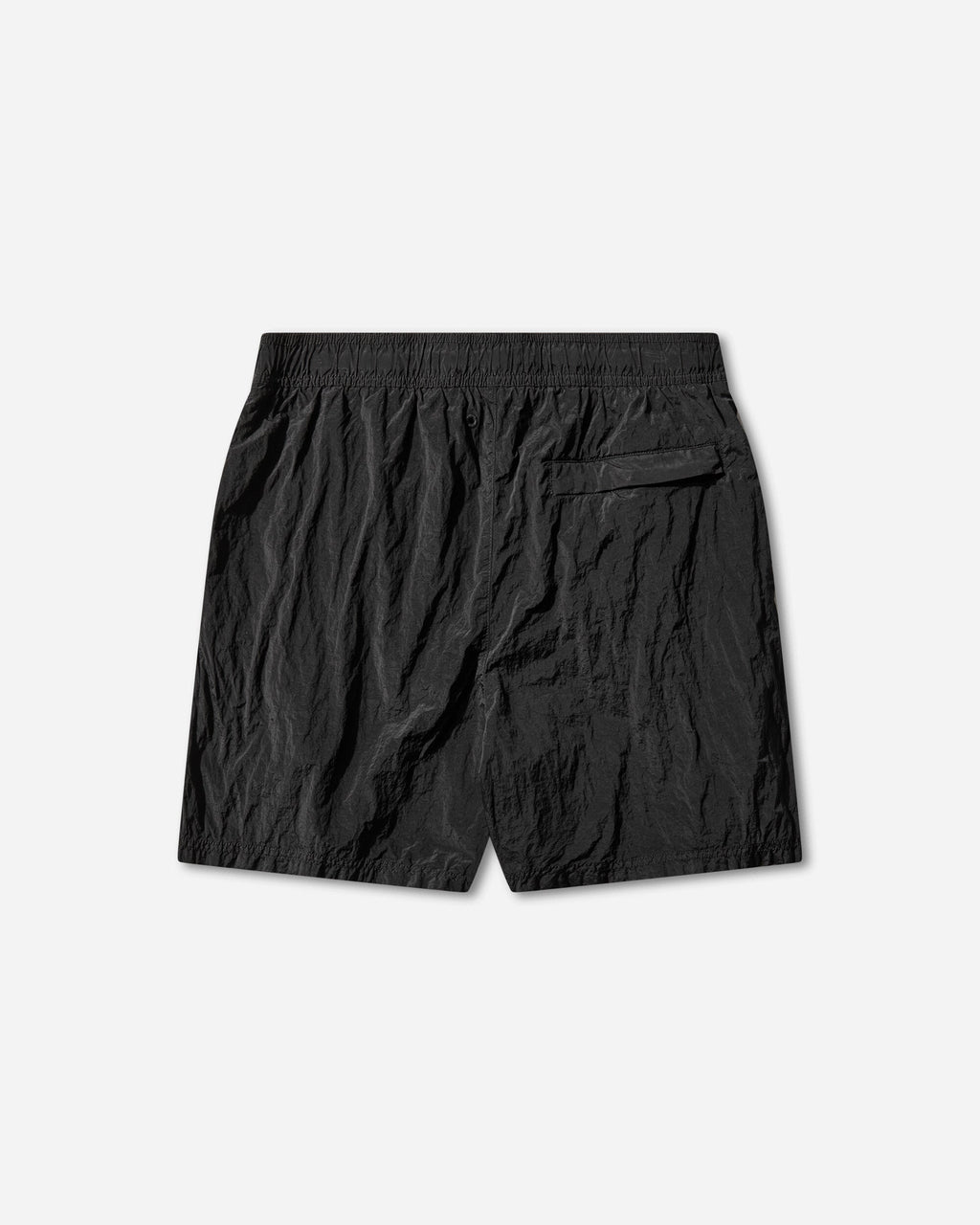 Оригінальна Mens Nylon Metal Swim Shorts Black Stone island – вид ззаду