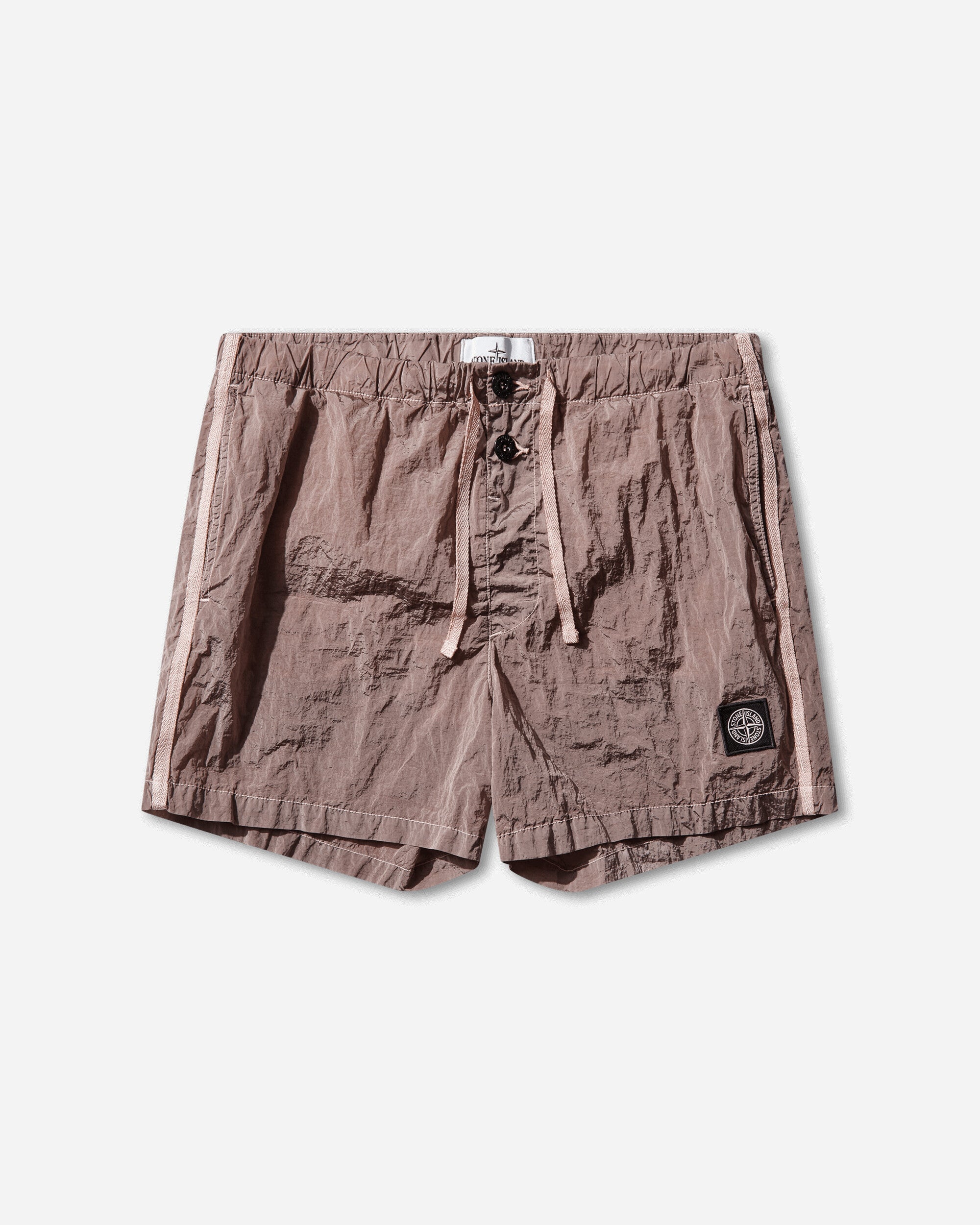 Оригінальна Mens Nylon Metal Swim Shorts Oleander Stone island – боковий вид