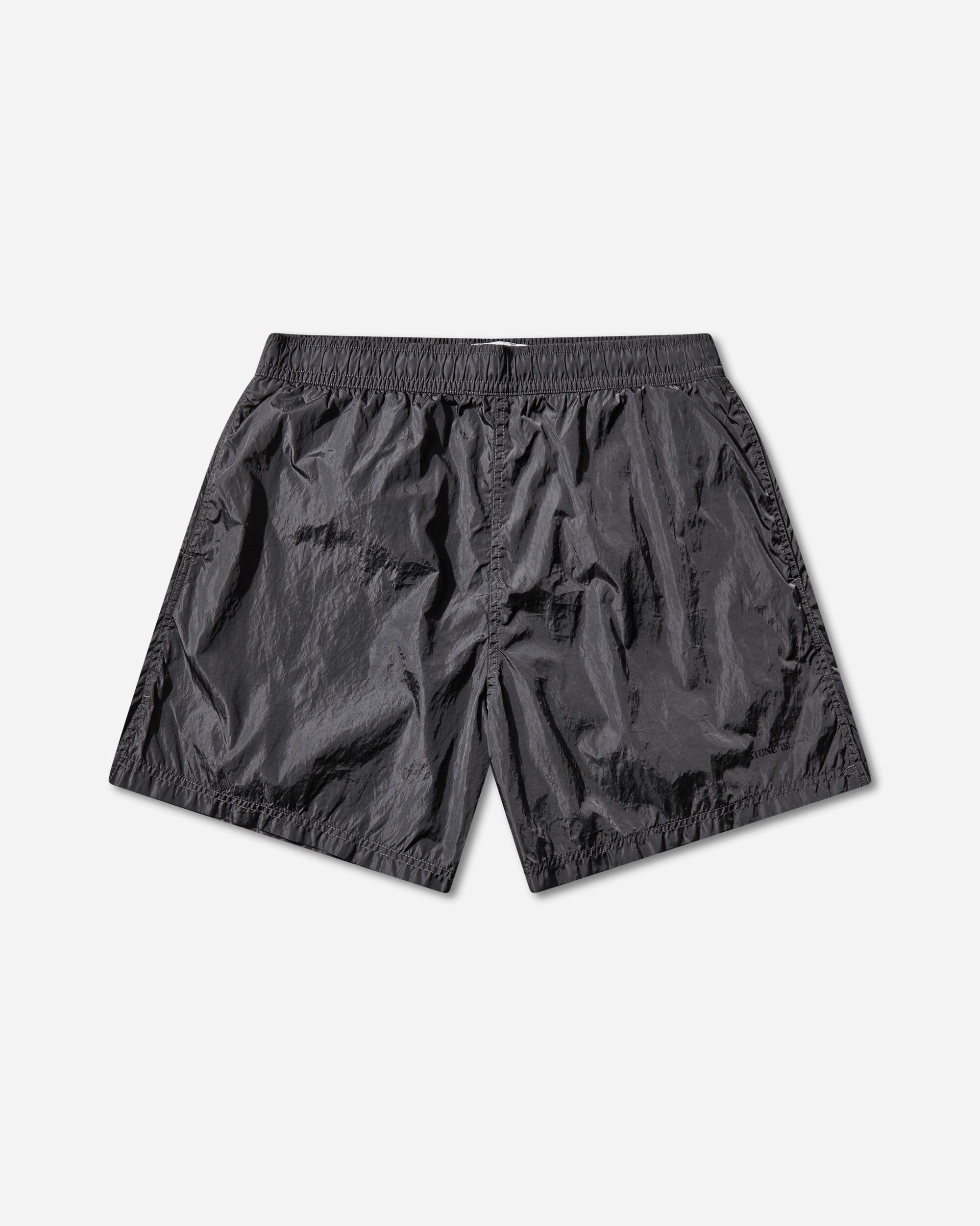 Mens Nylon Metal Swim Shorts Blue Grey Stone island – Гарантія оригінальності – боковий вид